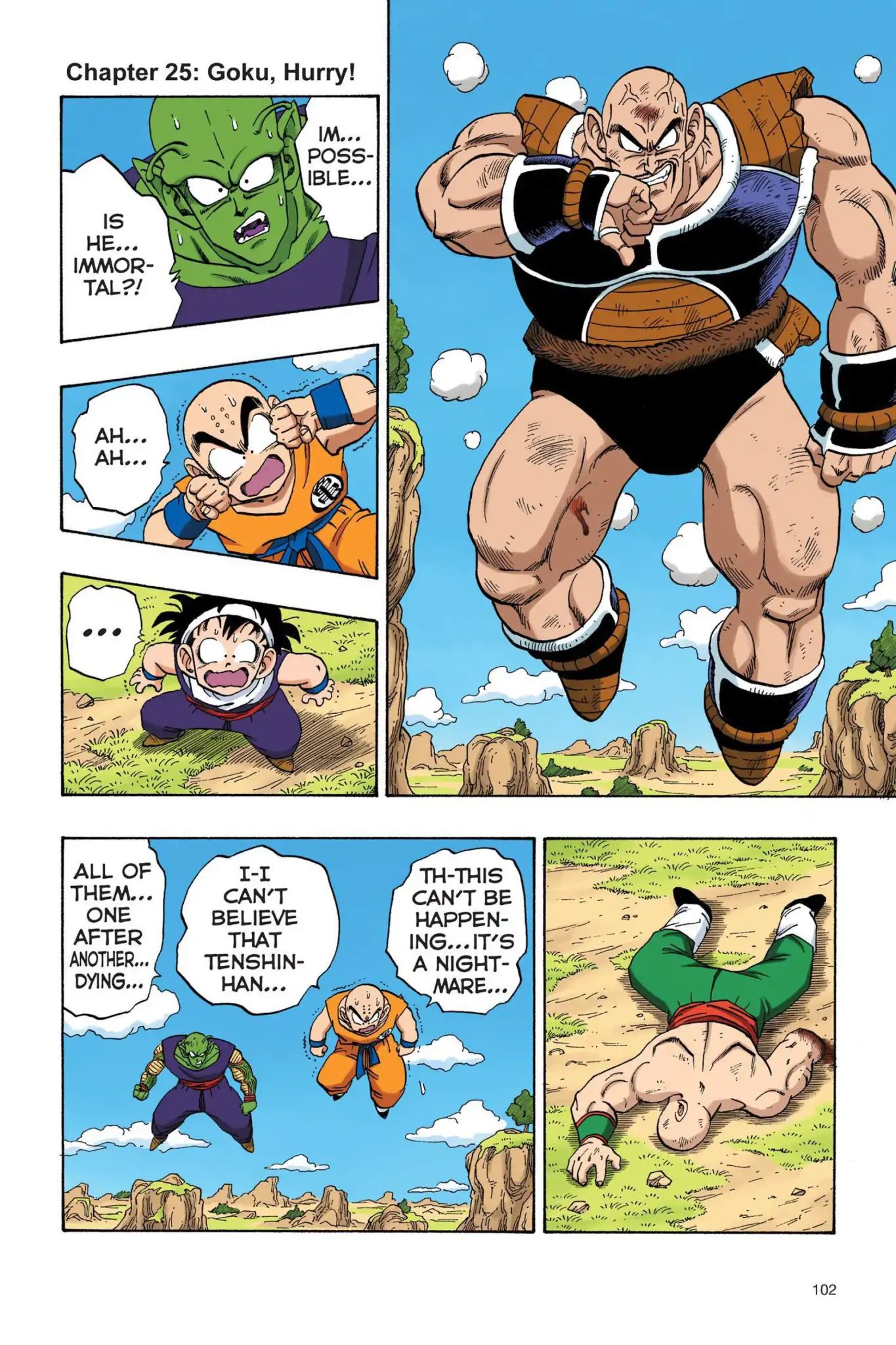 Dragon Ball Full Color Saiyan Arc - Vol.2 Chapter 025: Goku, Hurry!