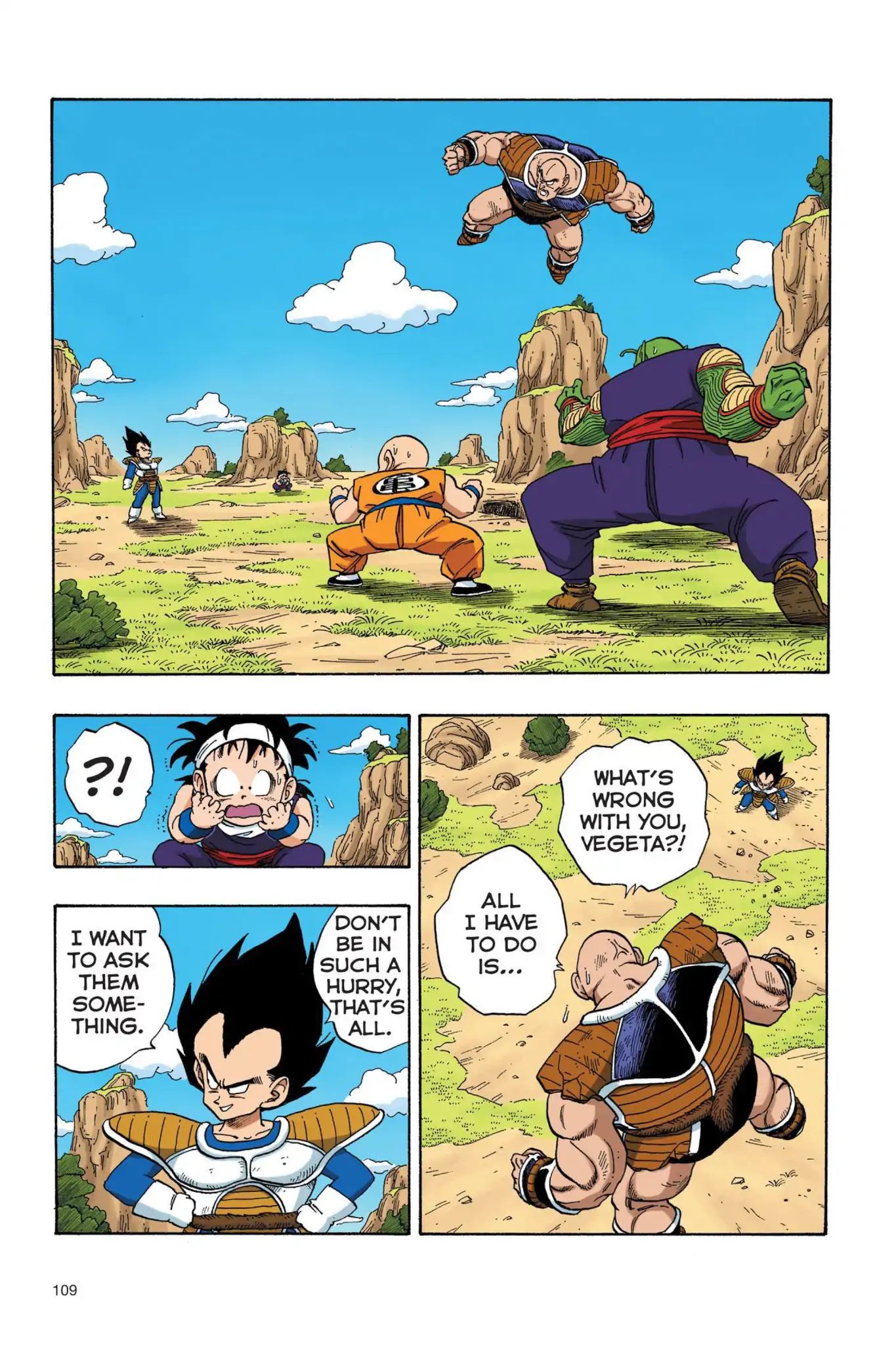 Dragon Ball Full Color Saiyan Arc - Vol.2 Chapter 025: Goku, Hurry!