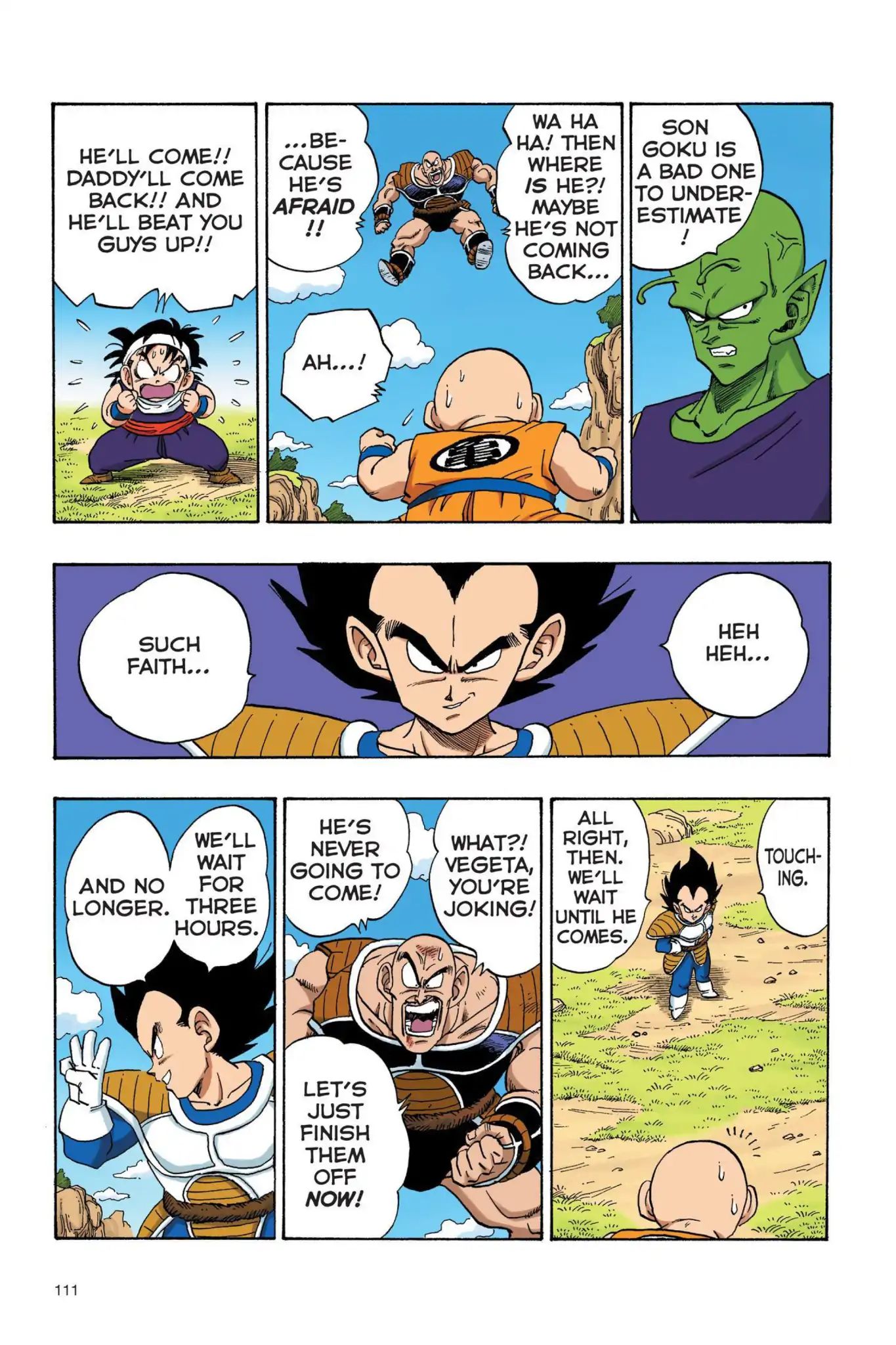 Dragon Ball Full Color Saiyan Arc - Vol.2 Chapter 025: Goku, Hurry!