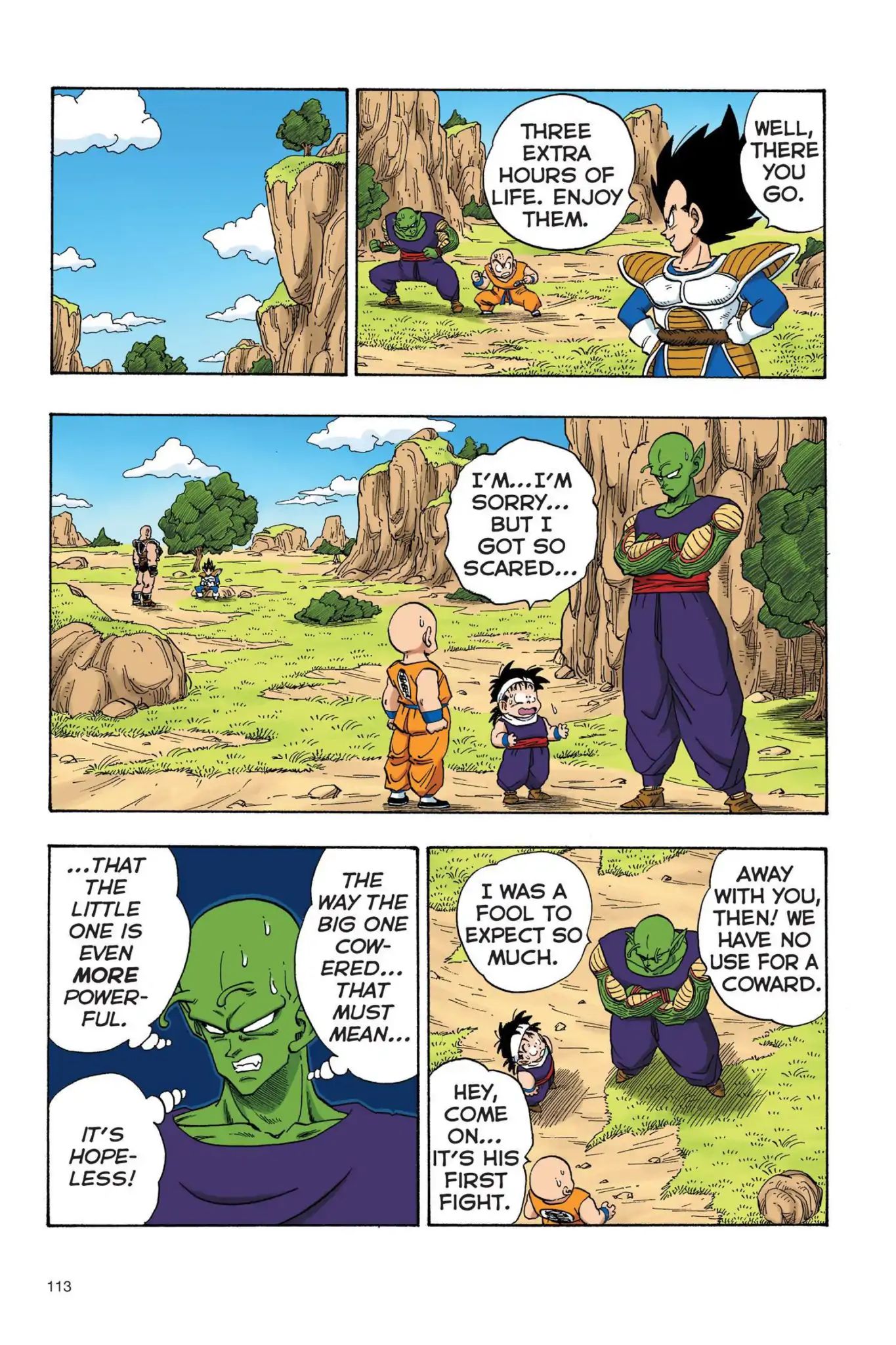 Dragon Ball Full Color Saiyan Arc - Vol.2 Chapter 025: Goku, Hurry!