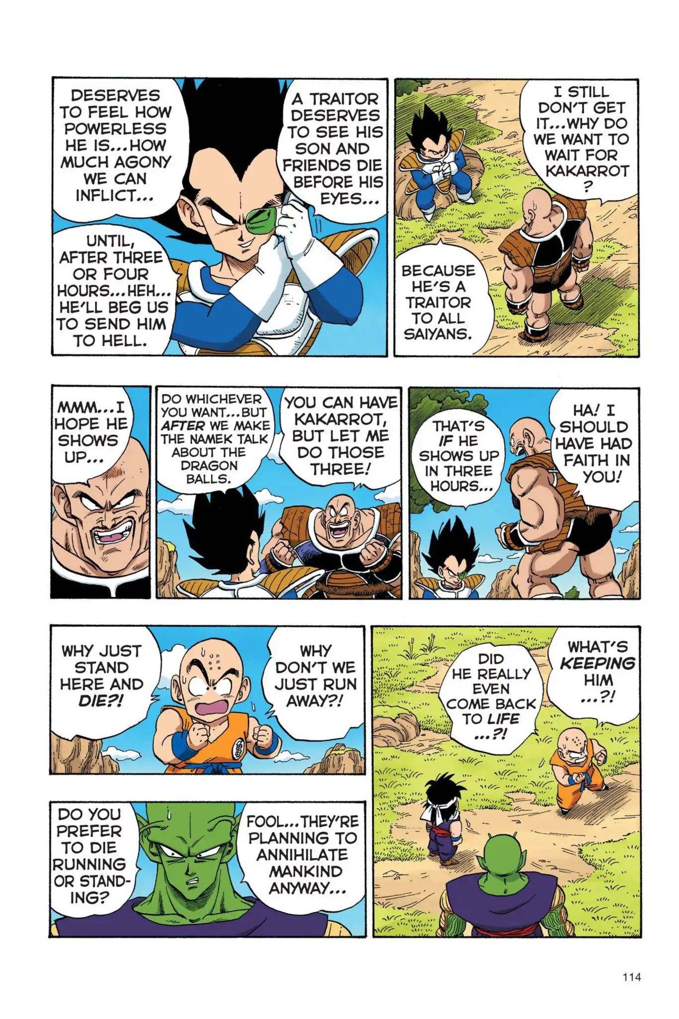 Dragon Ball Full Color Saiyan Arc - Vol.2 Chapter 025: Goku, Hurry!