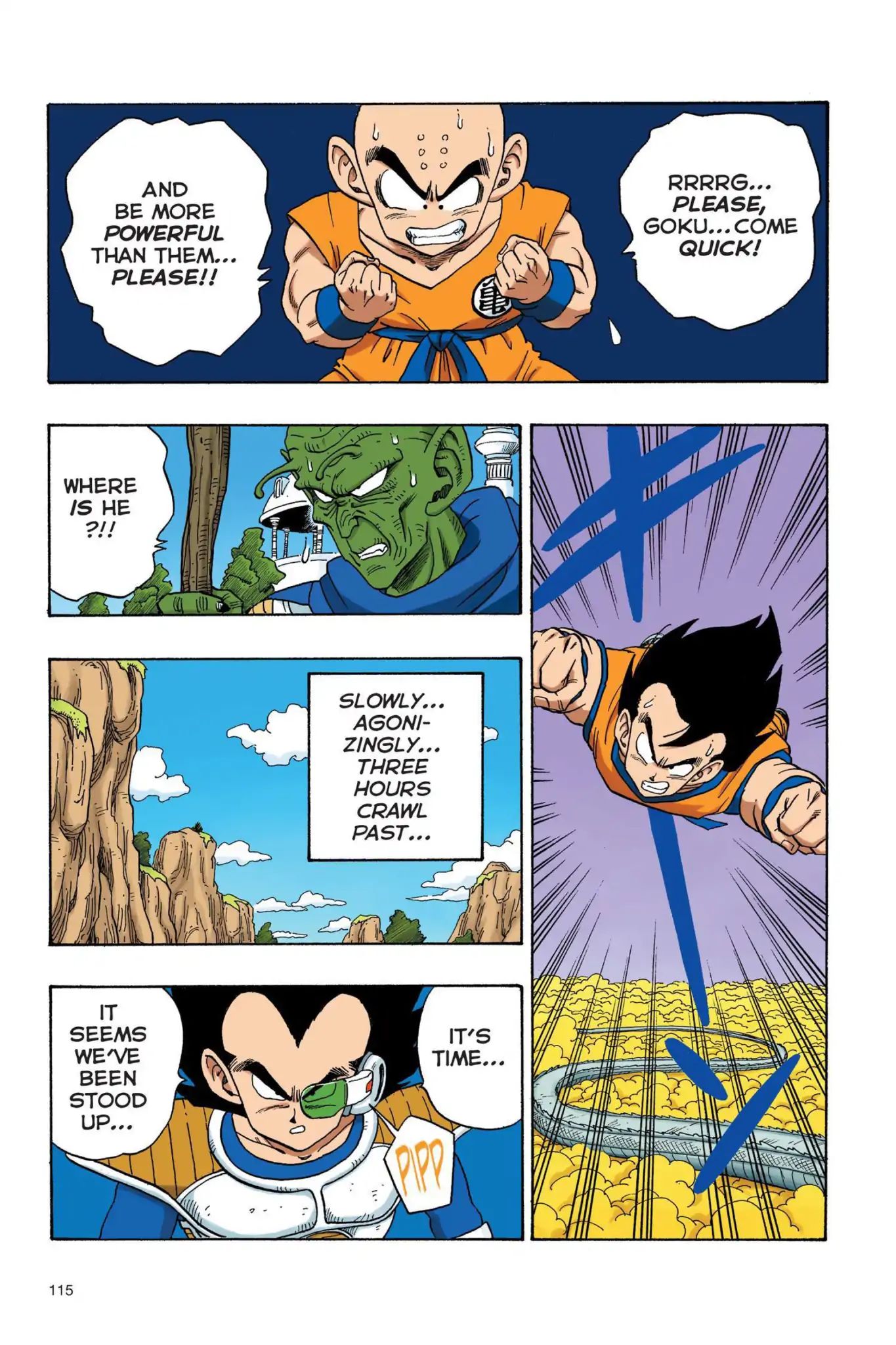 Dragon Ball Full Color Saiyan Arc - Vol.2 Chapter 025: Goku, Hurry!