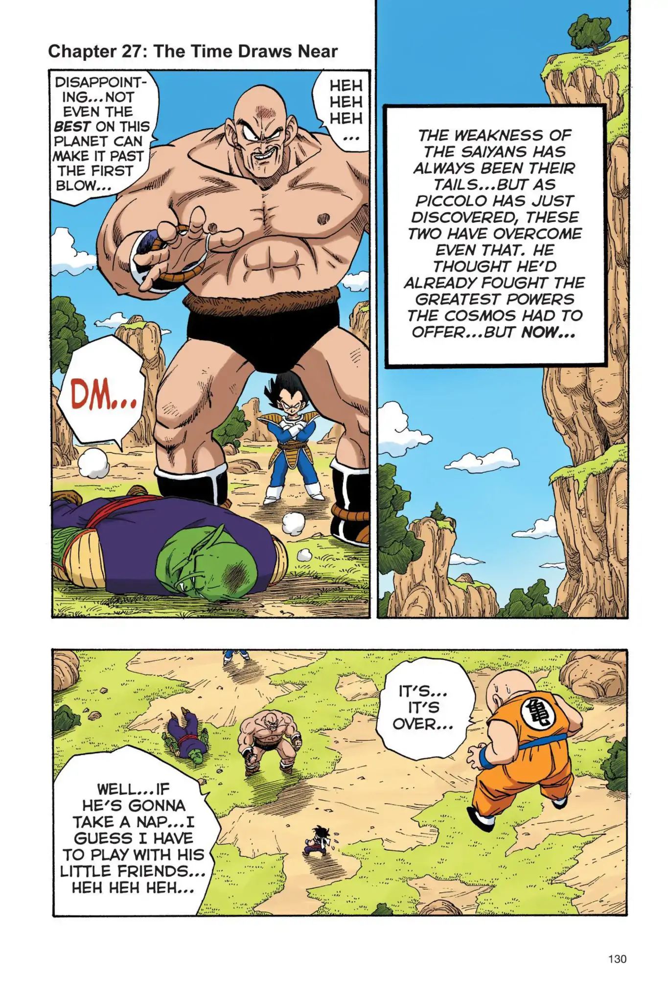 Dragon Ball Full Color Saiyan Arc - Vol.2 Chapter 027: The Time Draws Near