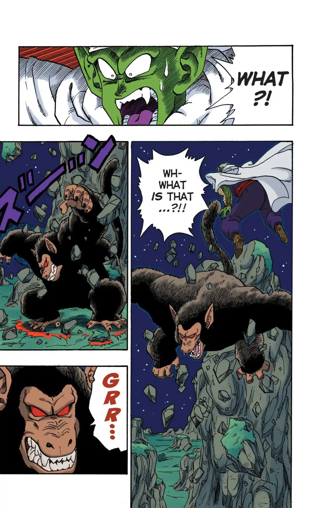 Dragon Ball Full Color Saiyan Arc - Vol.1 Chapter 014: Deeds Done By The Full Moon