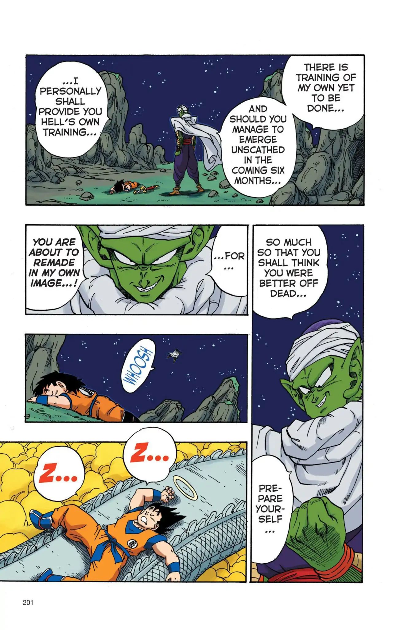 Dragon Ball Full Color Saiyan Arc - Vol.1 Chapter 014: Deeds Done By The Full Moon