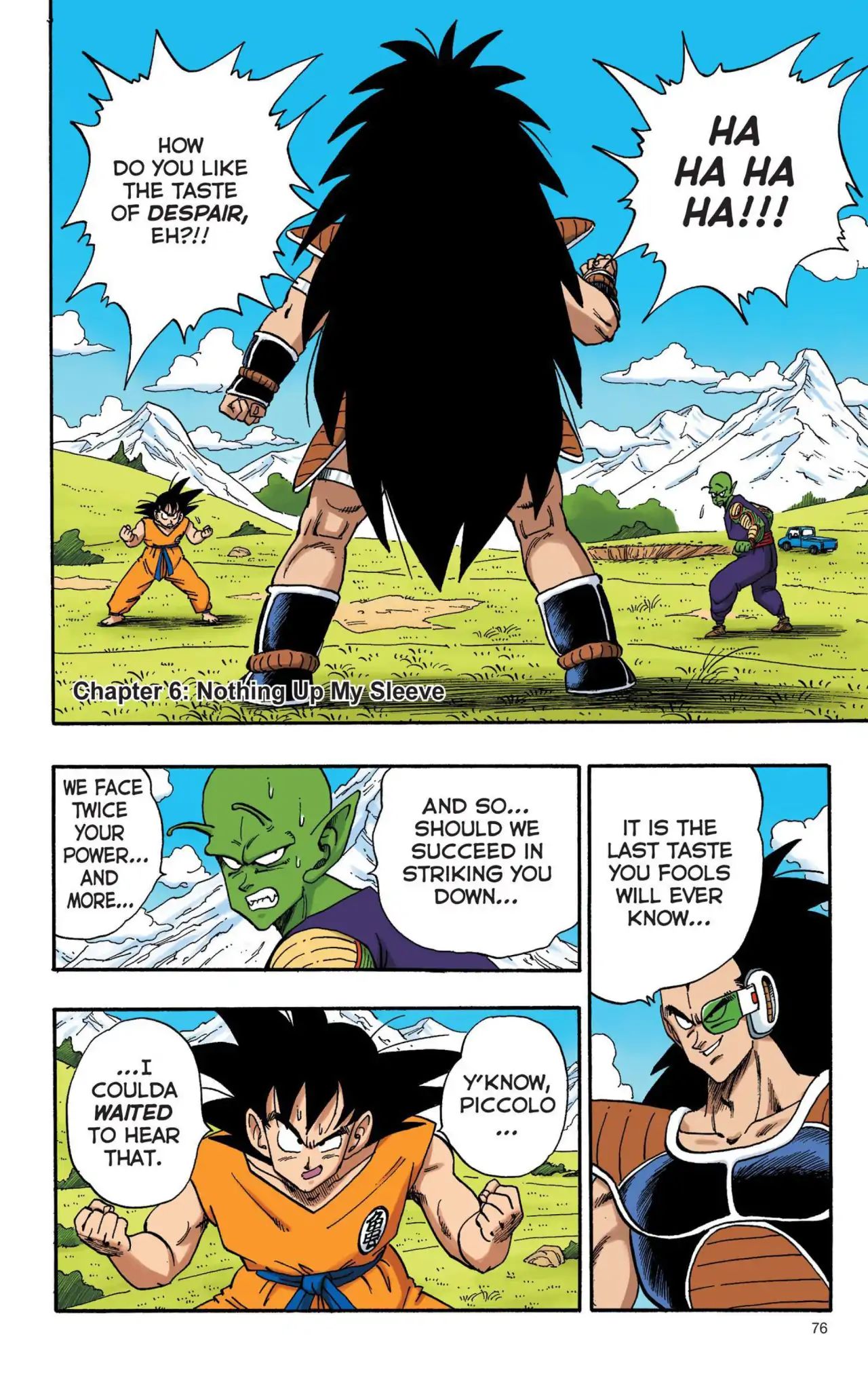 Dragon Ball Full Color Saiyan Arc - Vol.1 Chapter 006: Nothing Up My Sleeve