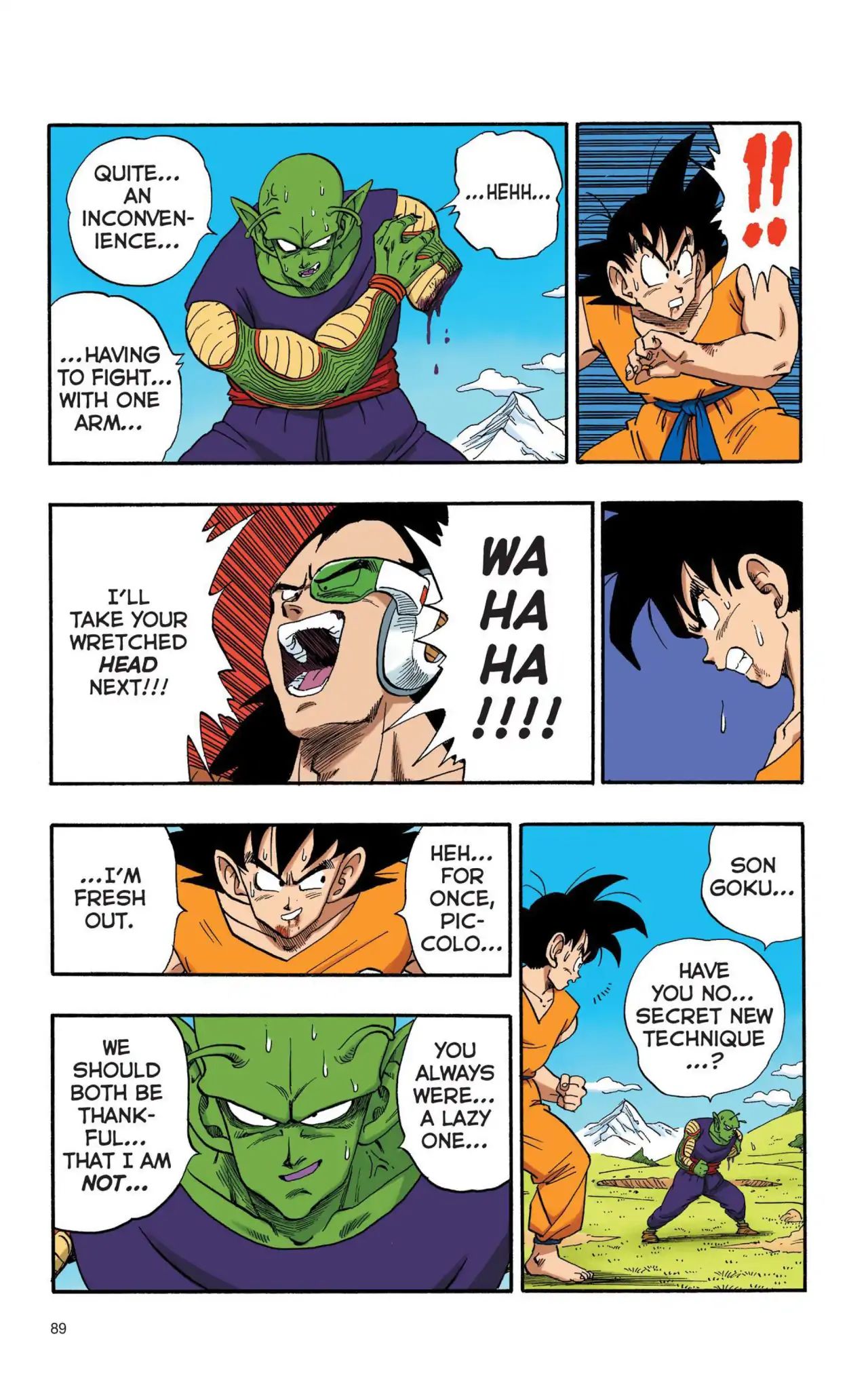 Dragon Ball Full Color Saiyan Arc - Vol.1 Chapter 006: Nothing Up My Sleeve