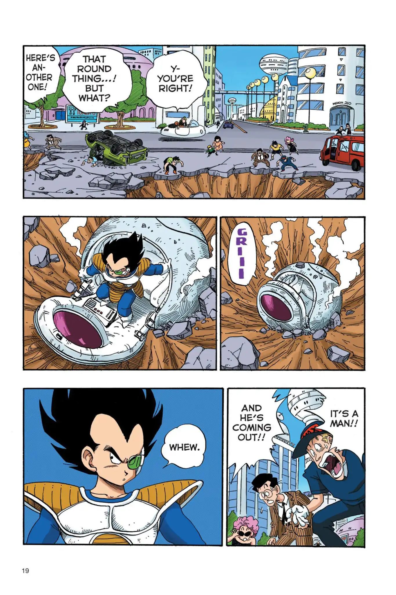 Dragon Ball Full Color Saiyan Arc - Vol.2 Chapter 019: The Day Of The Saiyans