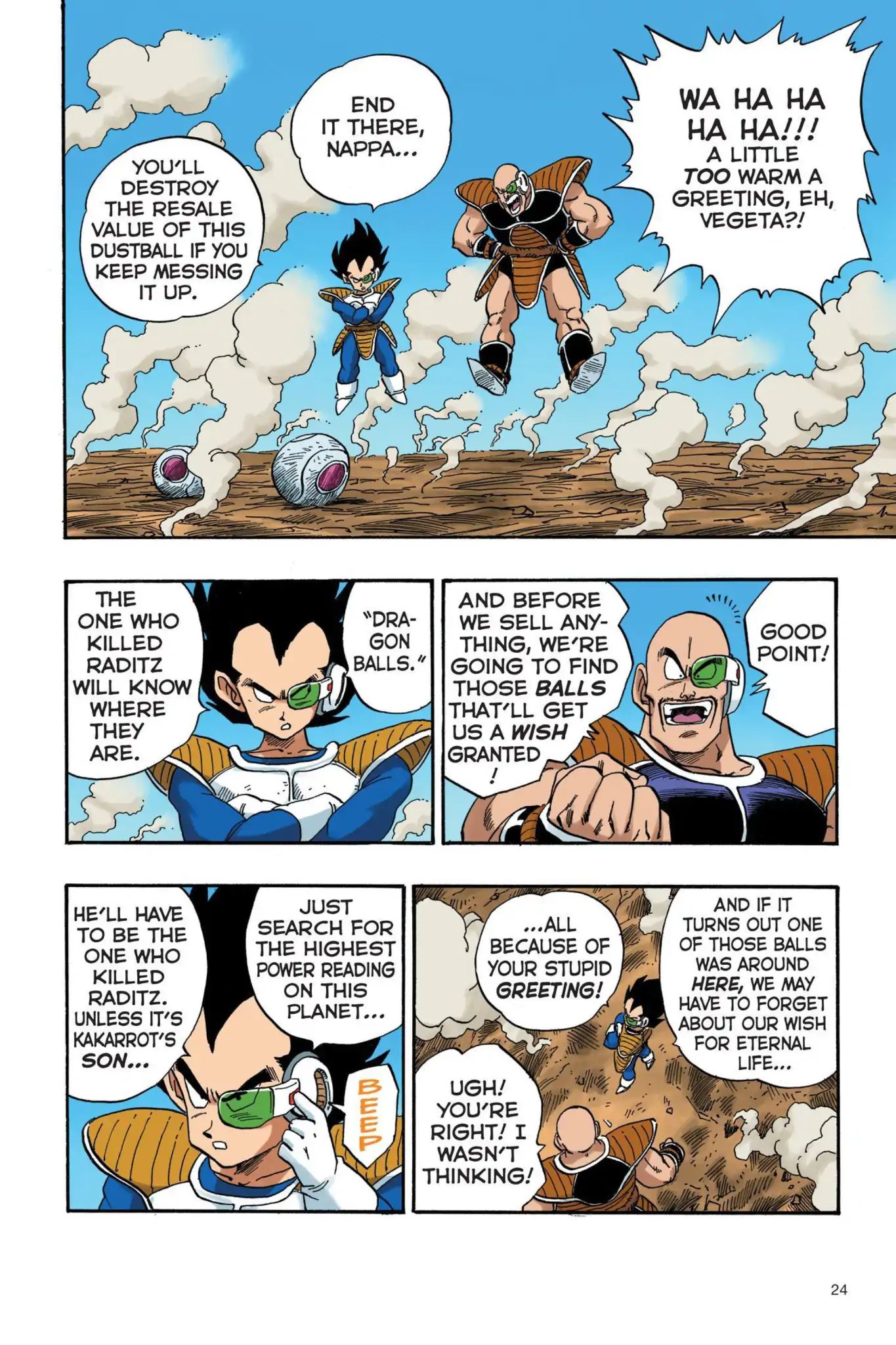 Dragon Ball Full Color Saiyan Arc - Vol.2 Chapter 019: The Day Of The Saiyans