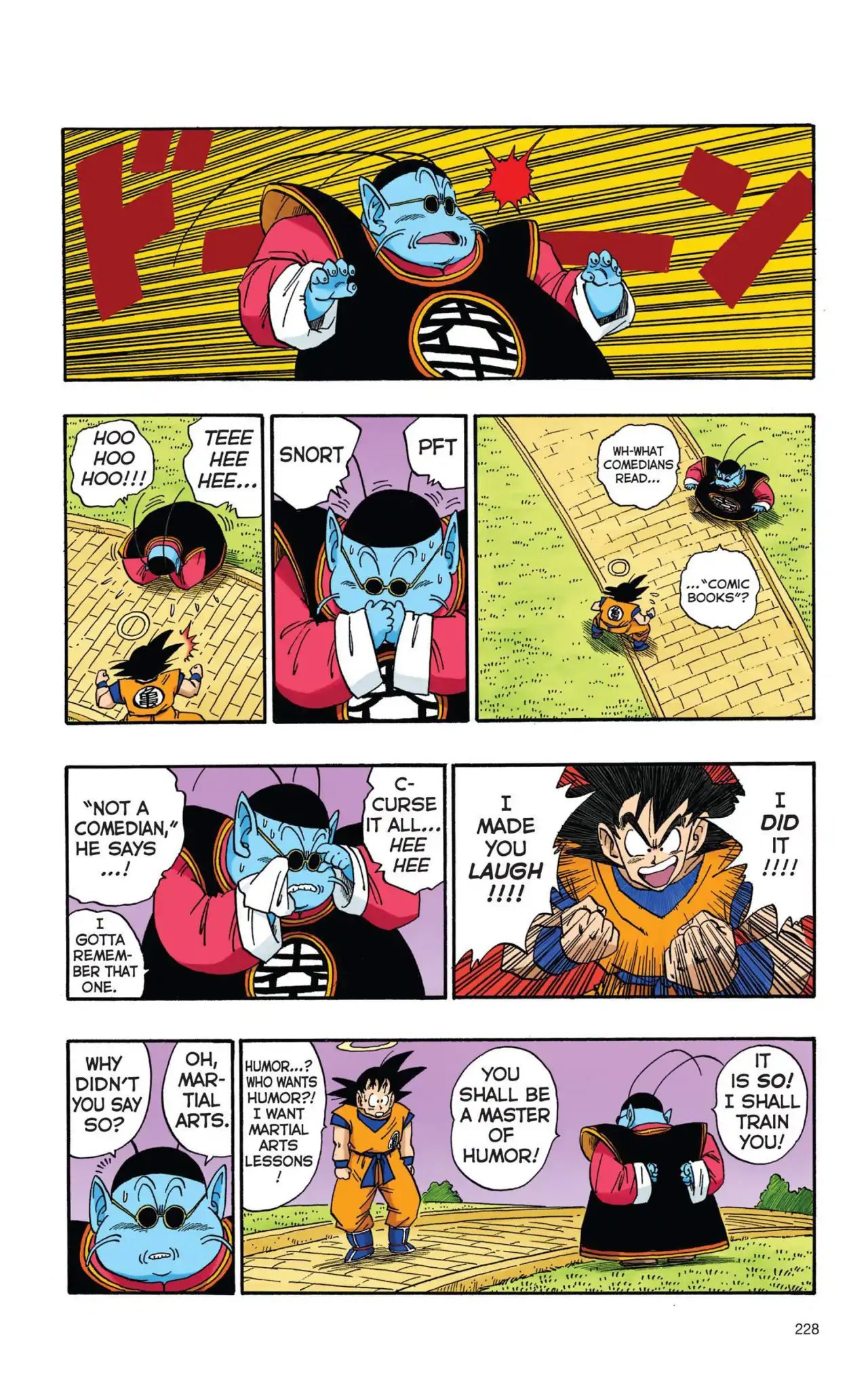 Dragon Ball Full Color Saiyan Arc - Vol.1 Chapter 016: Masters And Students