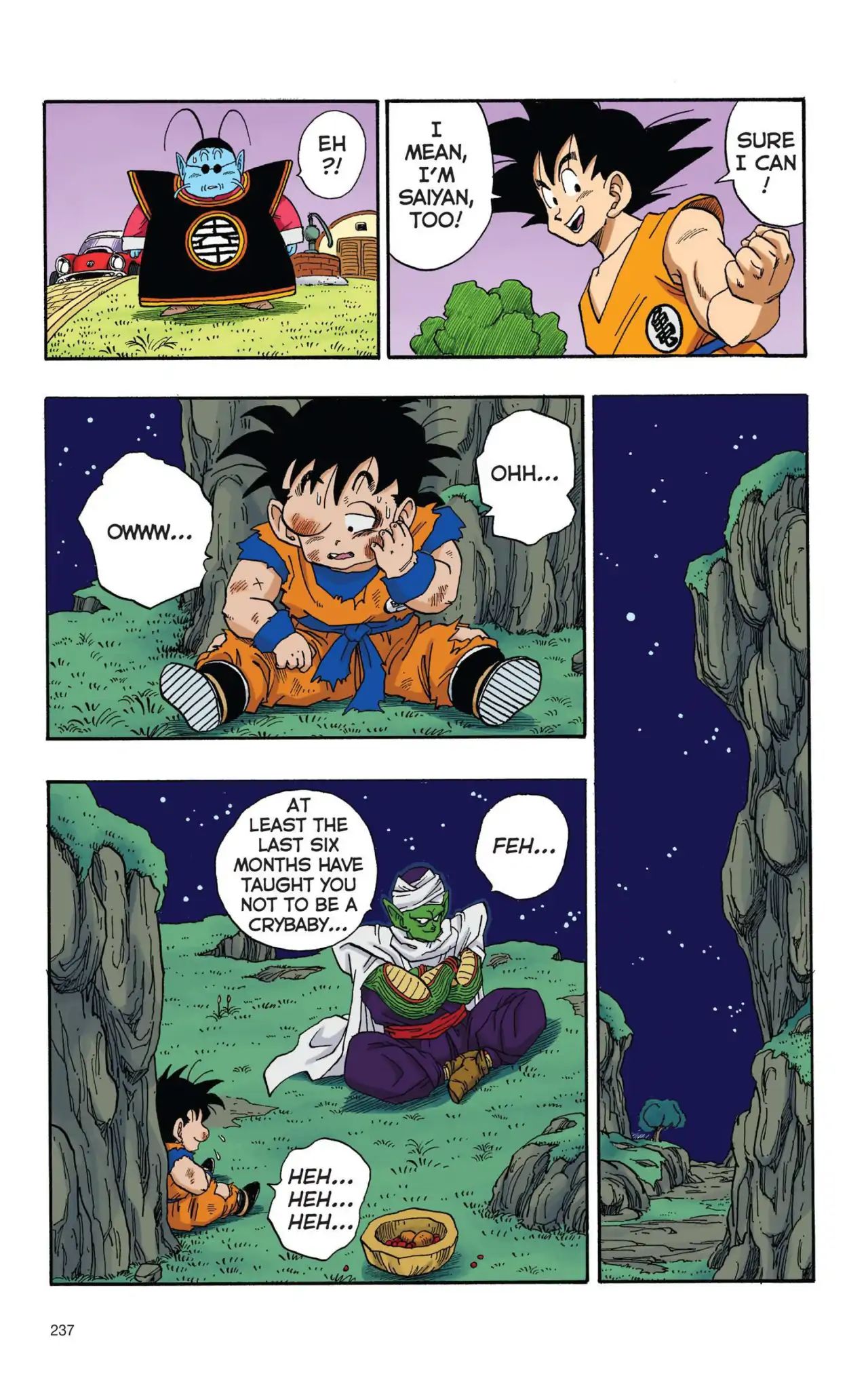 Dragon Ball Full Color Saiyan Arc - Vol.1 Chapter 017: The Hardest Time Of His Death