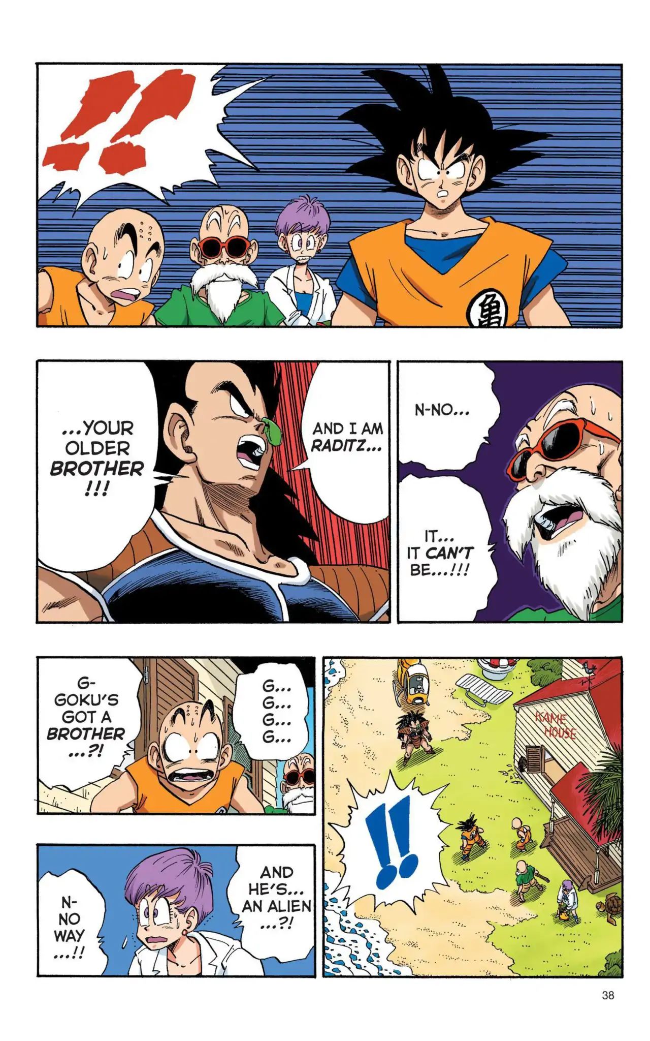 Dragon Ball Full Color Saiyan Arc - Vol.1 Chapter 003: Tails Of Future Not-Quite-Past