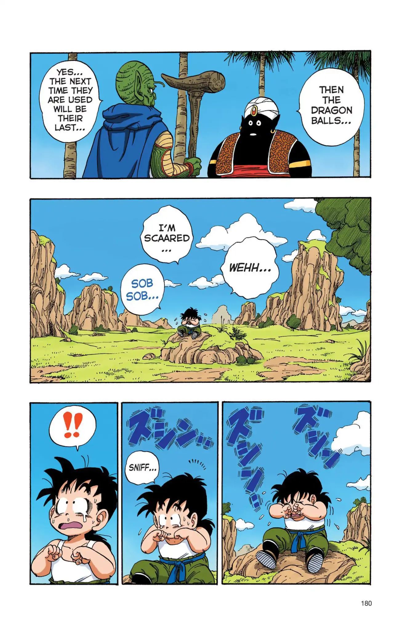 Dragon Ball Full Color Saiyan Arc - Vol.1 Chapter 013: Son Gohan, The Inconsolable