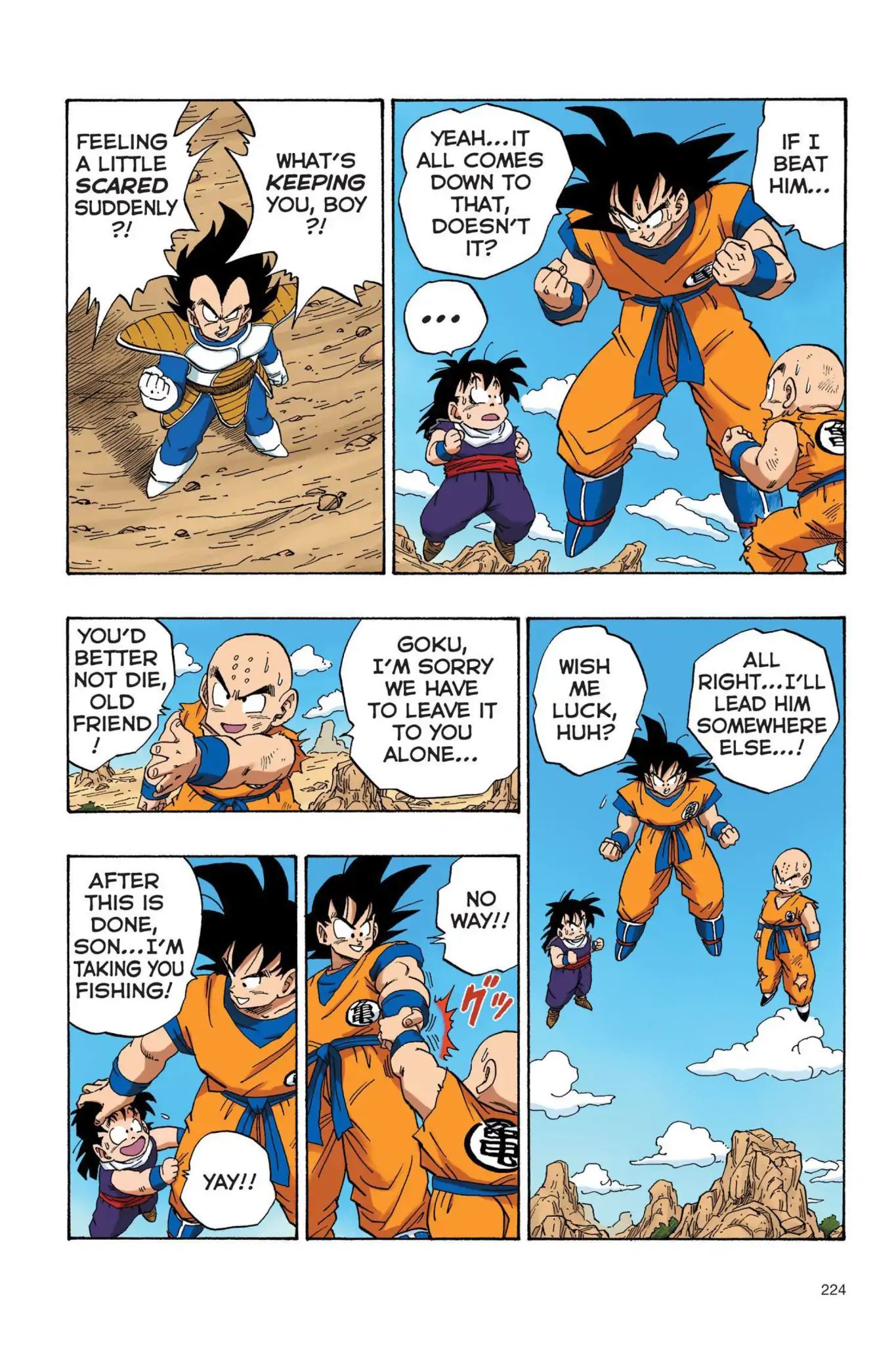 Dragon Ball Full Color Saiyan Arc - Vol.2 Chapter 033: The Last Of Nappa