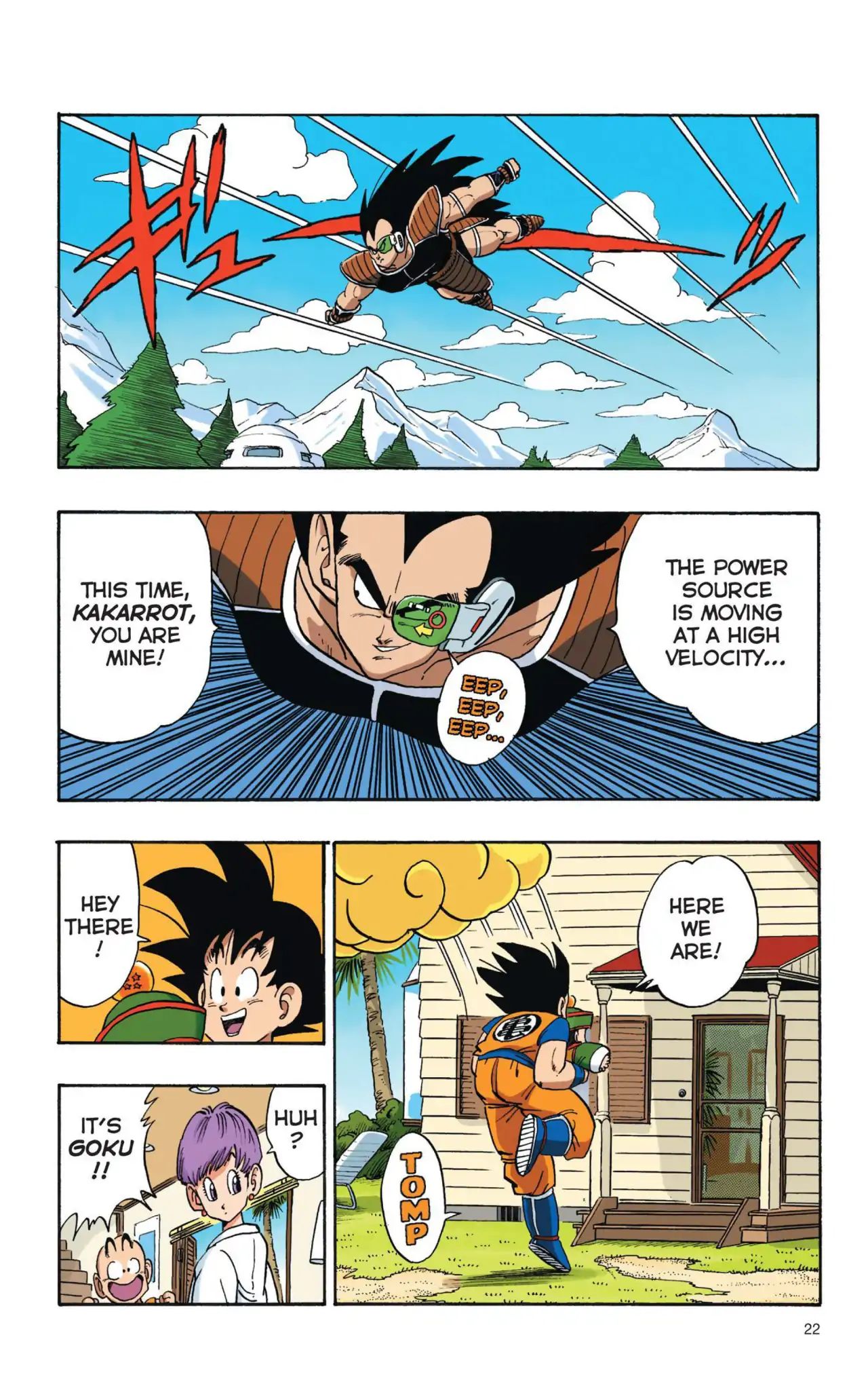 Dragon Ball Full Color Saiyan Arc - Vol.1 Chapter 002: Kakarrot