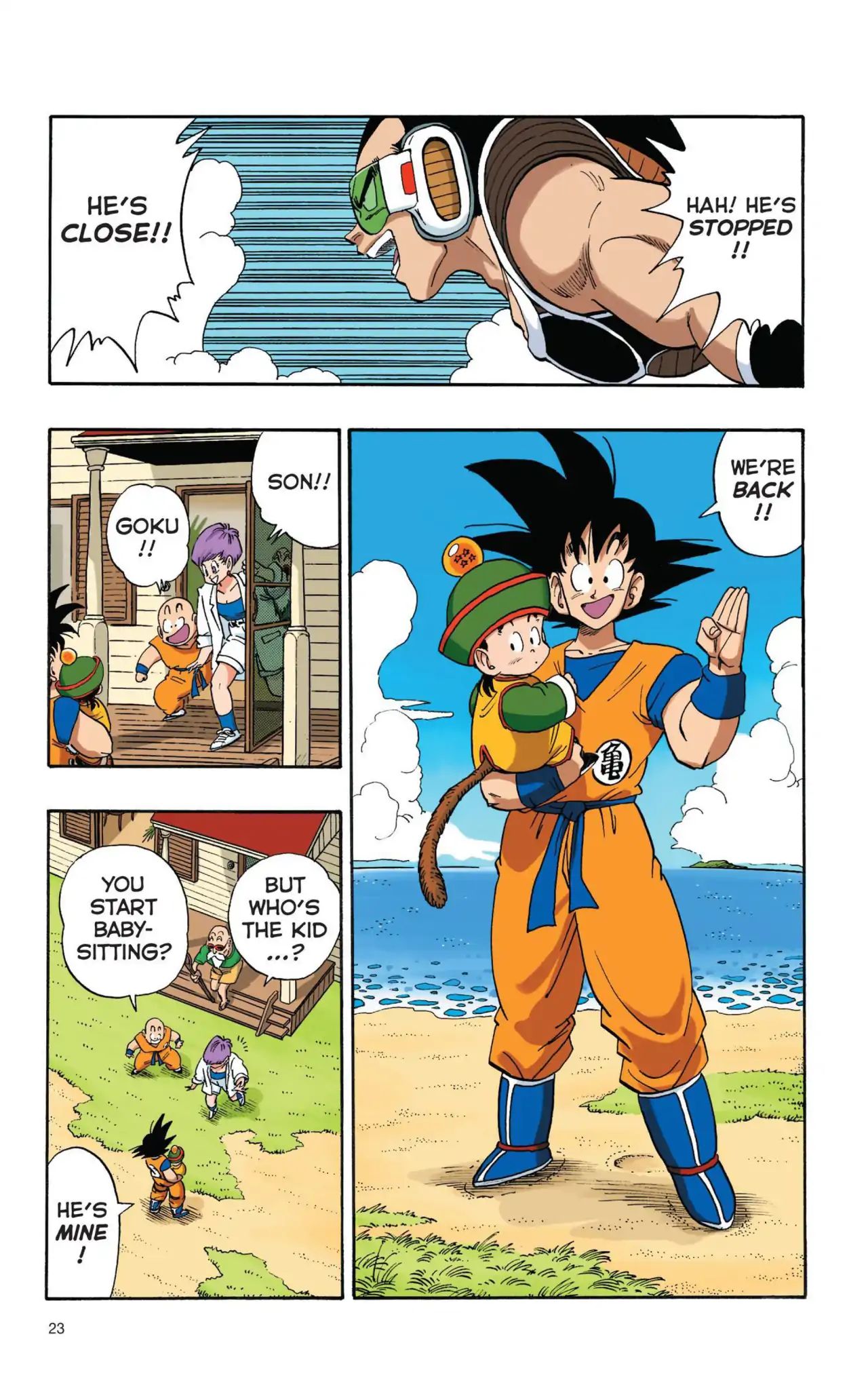 Dragon Ball Full Color Saiyan Arc - Vol.1 Chapter 002: Kakarrot