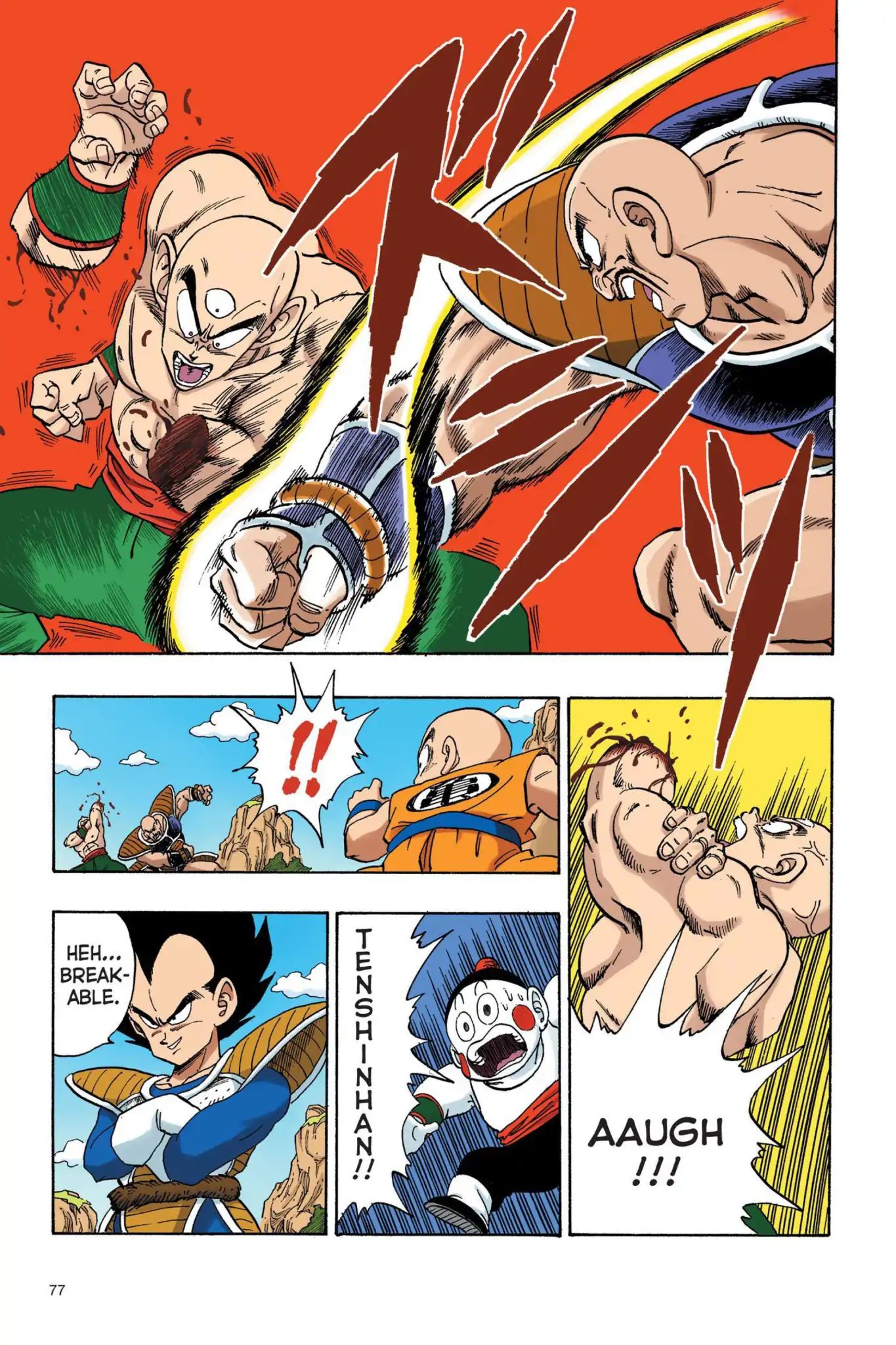 Dragon Ball Full Color Saiyan Arc - Vol.2 Chapter 023: Hope Runs Out