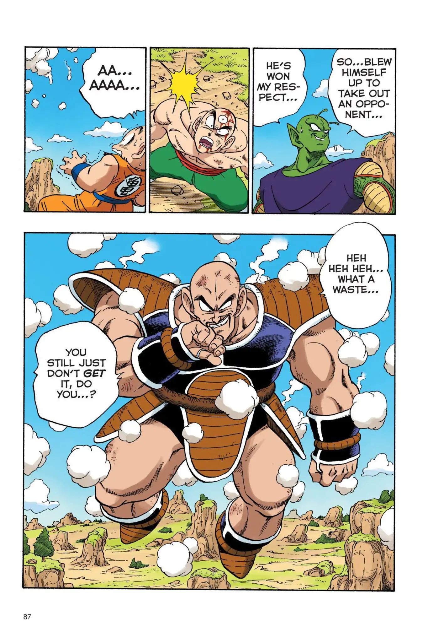 Dragon Ball Full Color Saiyan Arc - Vol.2 Chapter 023: Hope Runs Out