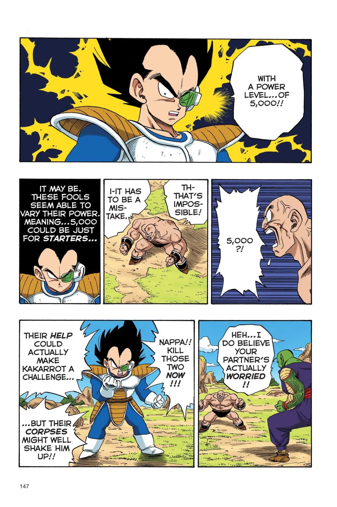 Dragon Ball Full Color Saiyan Arc - Vol.2 Chapter 028: The Death Of A God!!