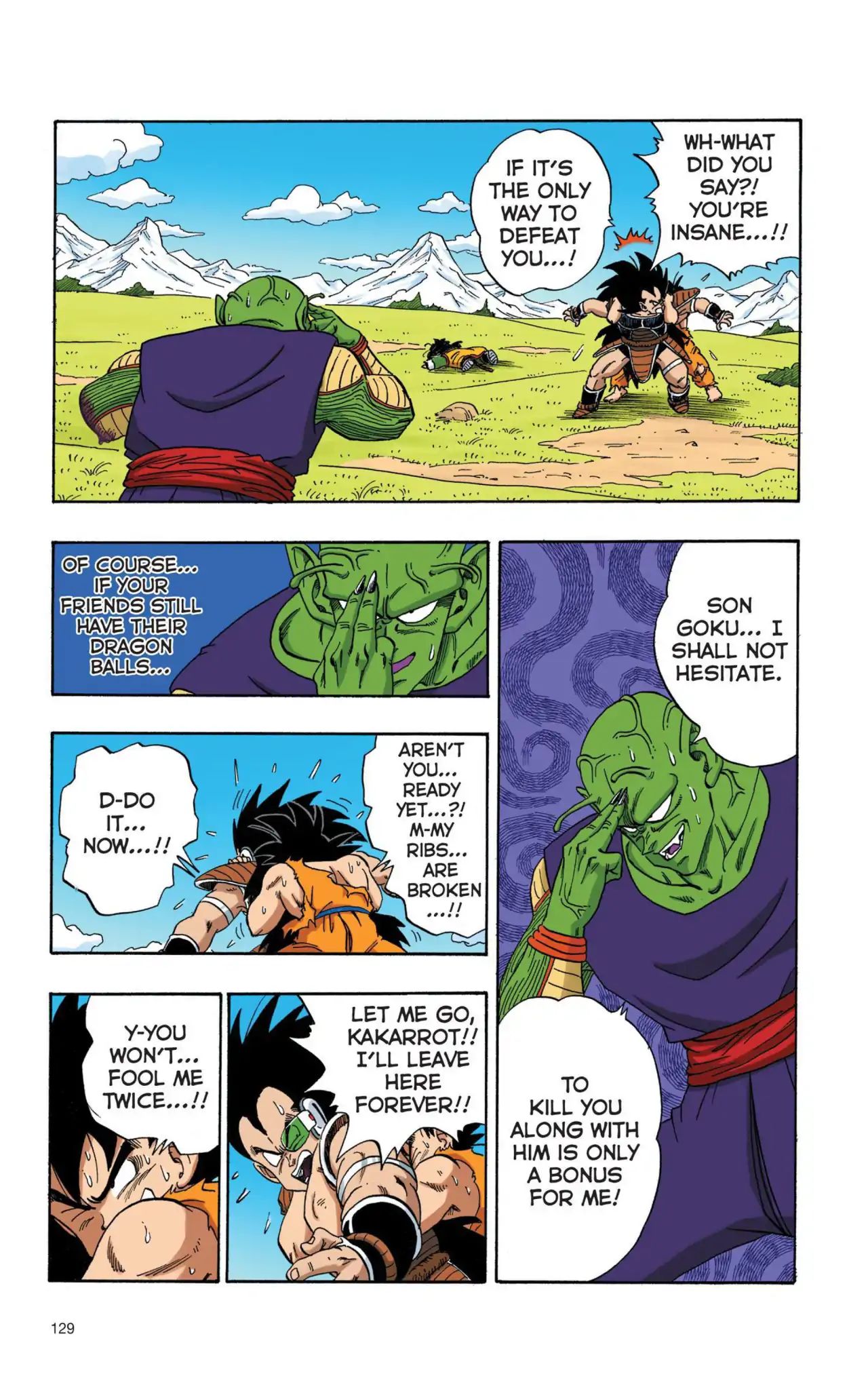 Dragon Ball Full Color Saiyan Arc - Vol.1 Chapter 009: Goku's Last Chance