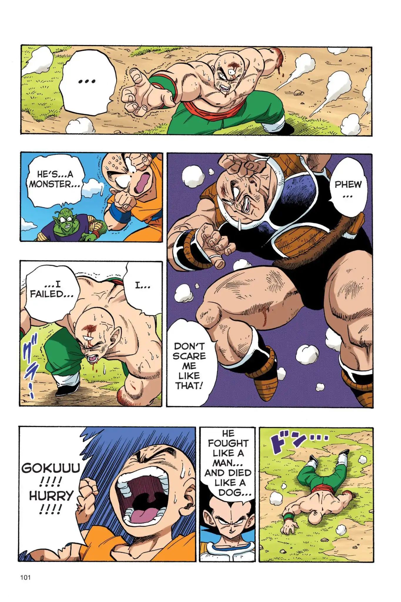 Dragon Ball Full Color Saiyan Arc - Vol.2 Chapter 024: The Last Blast