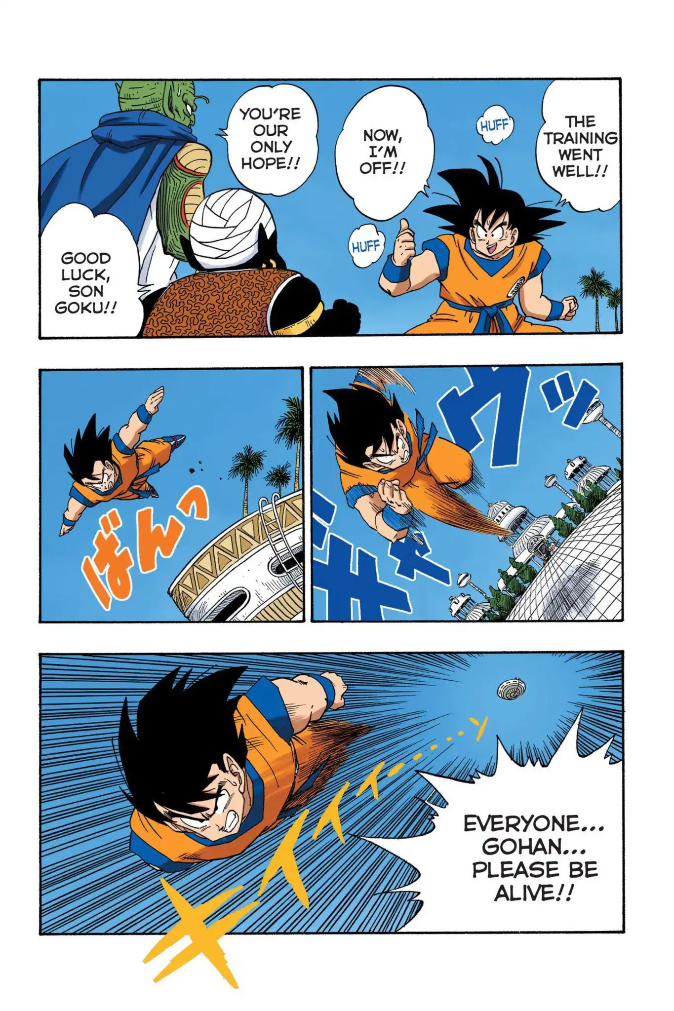 Dragon Ball Full Color Saiyan Arc - Vol.2 Chapter 026: Back From The Other Side