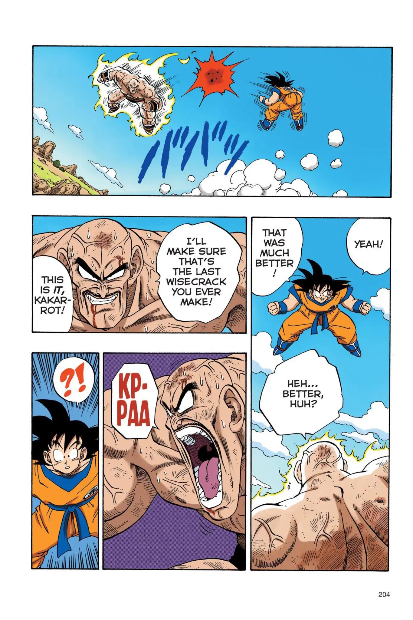 Dragon Ball Full Color Saiyan Arc - Vol.2 Chapter 032: The Mystery Of The Kaio-Ken