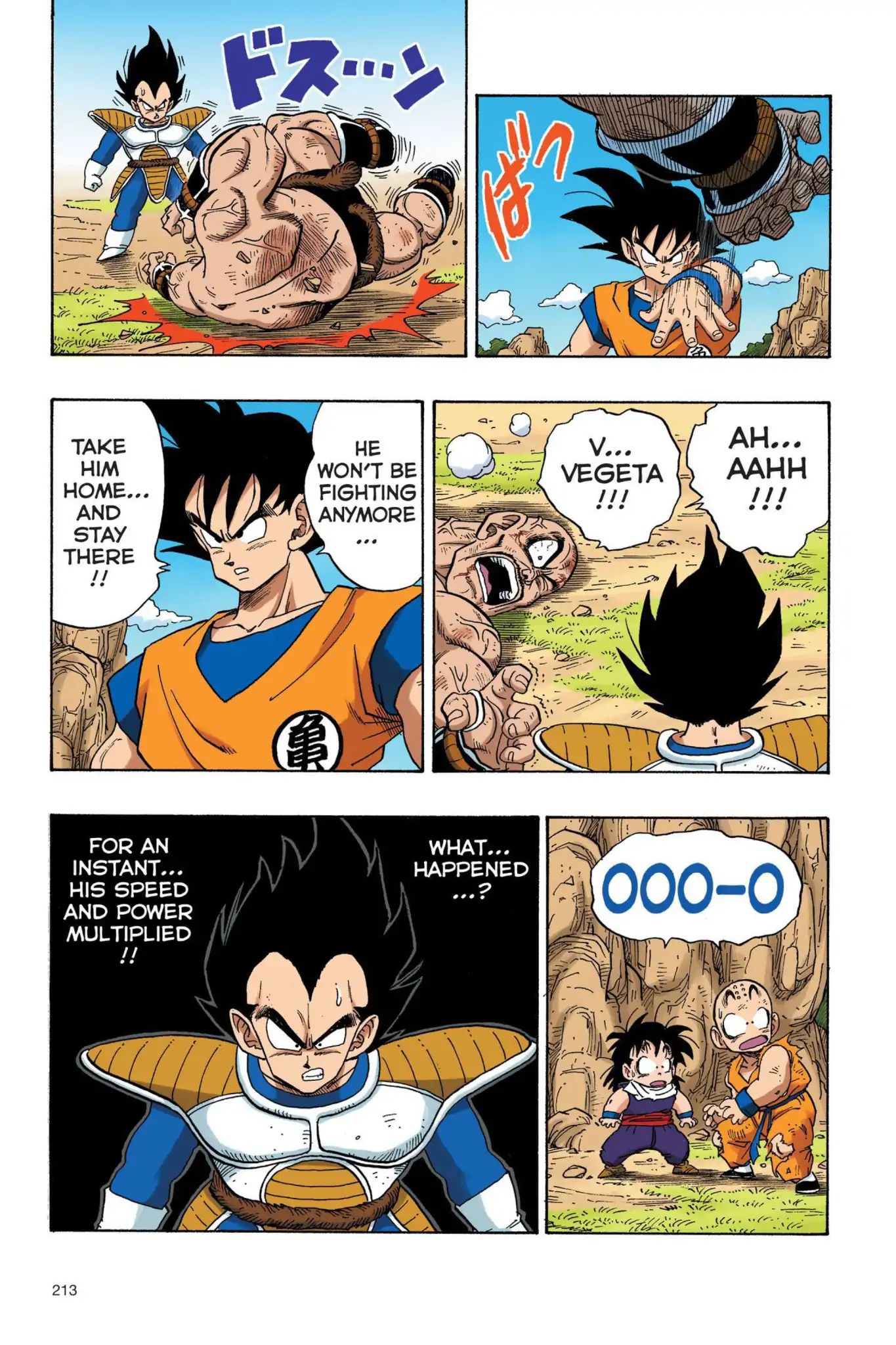 Dragon Ball Full Color Saiyan Arc - Vol.2 Chapter 032: The Mystery Of The Kaio-Ken