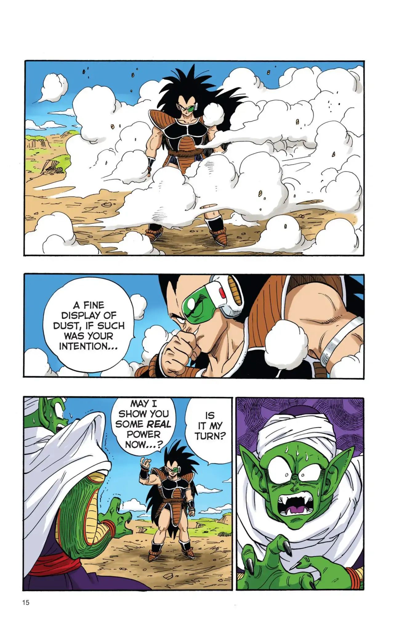 Dragon Ball Full Color Saiyan Arc - Vol.1 Chapter 001: The Mysterious Warrior From Space