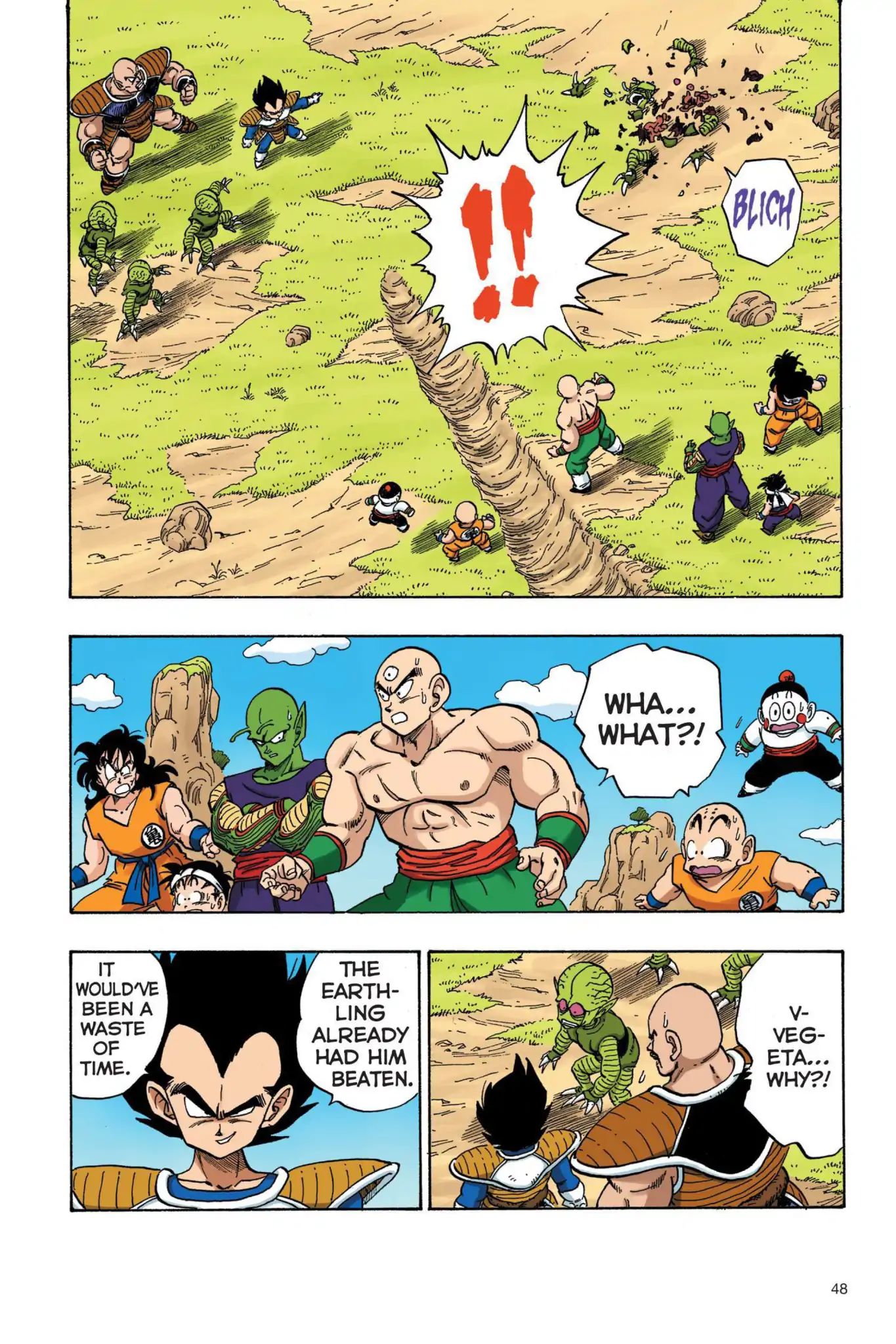 Dragon Ball Full Color Saiyan Arc - Vol.2 Chapter 021: One Down...