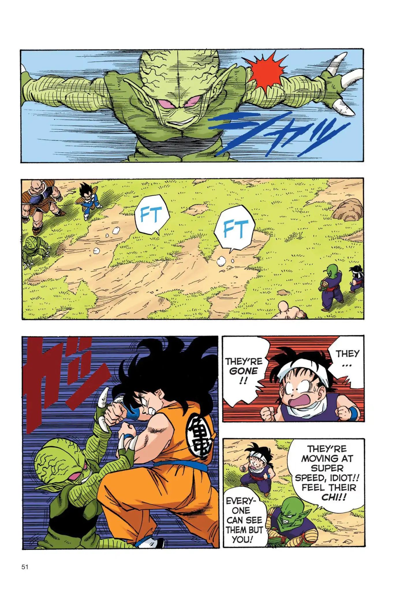 Dragon Ball Full Color Saiyan Arc - Vol.2 Chapter 021: One Down...