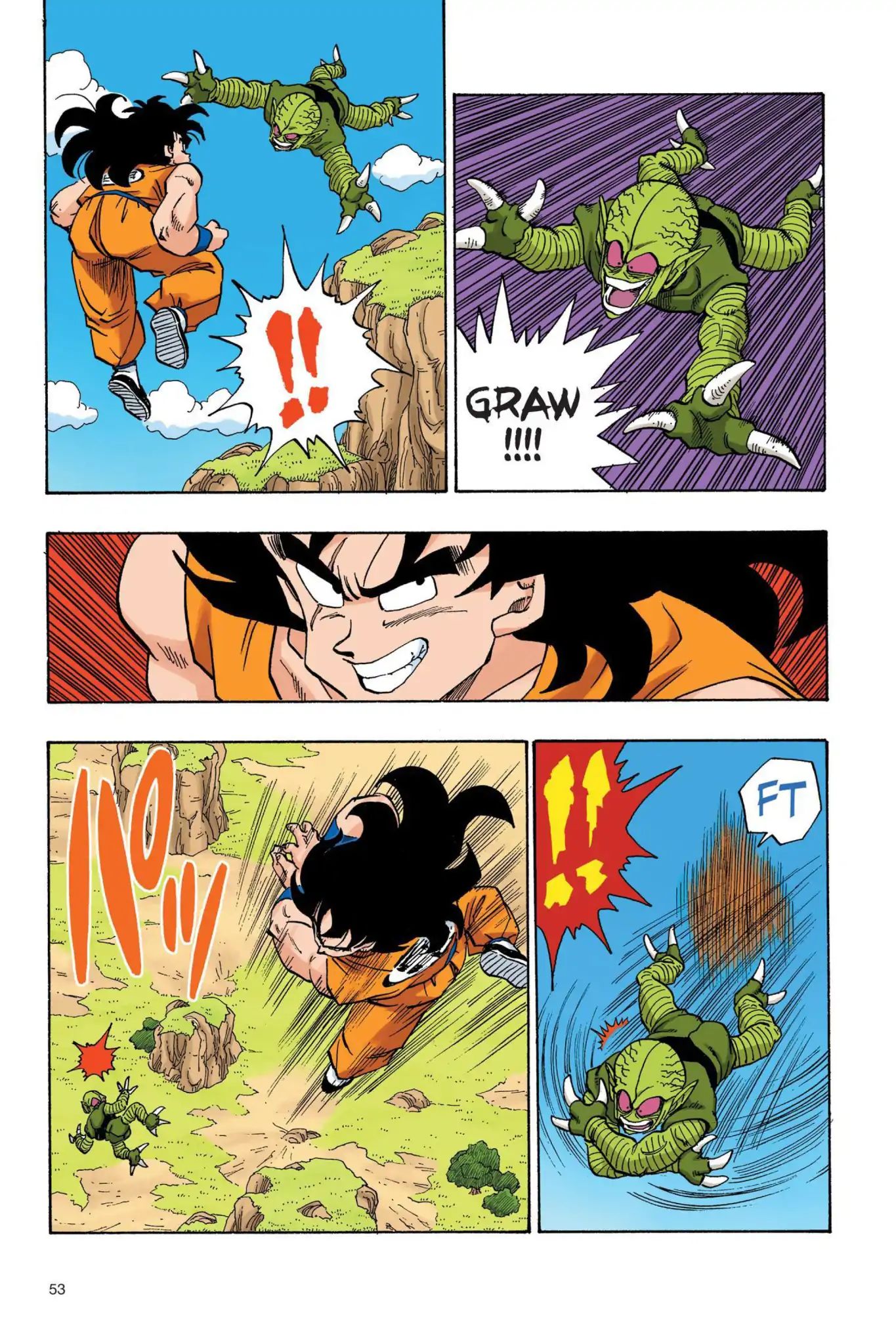 Dragon Ball Full Color Saiyan Arc - Vol.2 Chapter 021: One Down...