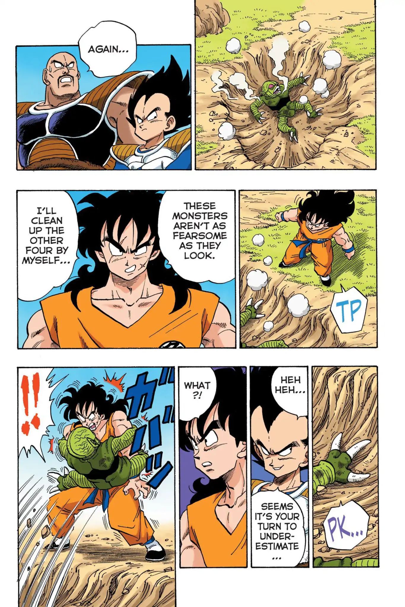 Dragon Ball Full Color Saiyan Arc - Vol.2 Chapter 021: One Down...