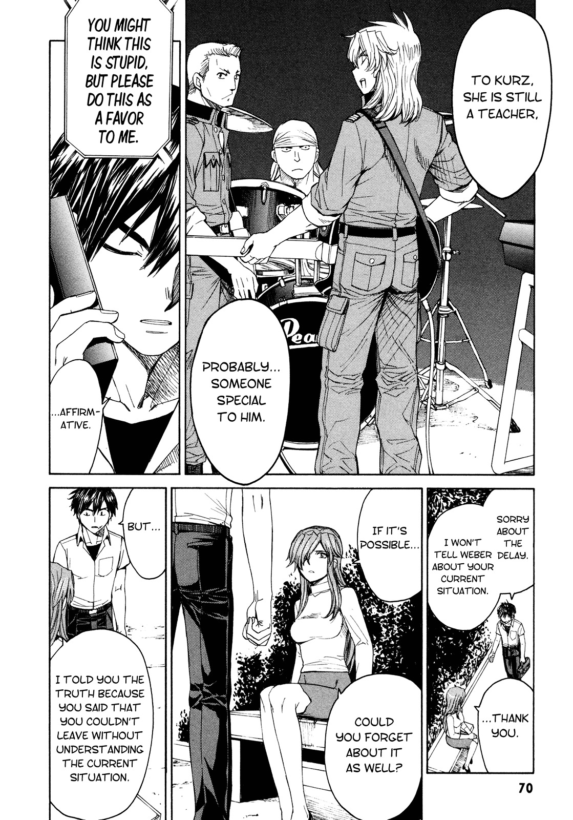 Full Metal Panic! Sigma - Vol.14 Chapter 58 : Intervals Sad, Range Far Part 1