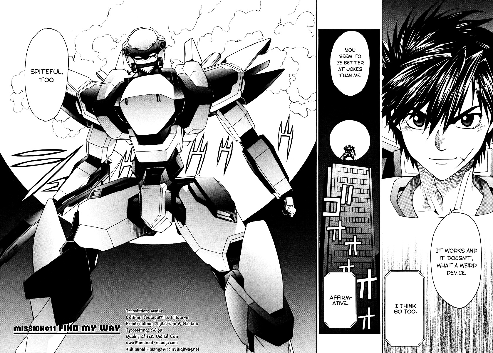 Full Metal Panic! Sigma - Vol.3 Chapter 11 : Find My Way