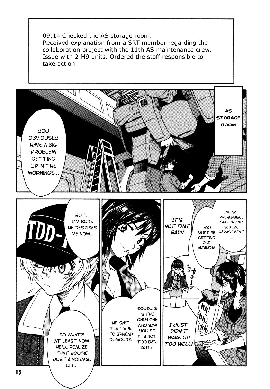 Full Metal Panic! Sigma - Vol.4 Chapter 13 : My Evenful Day As The Captain (Part 1)