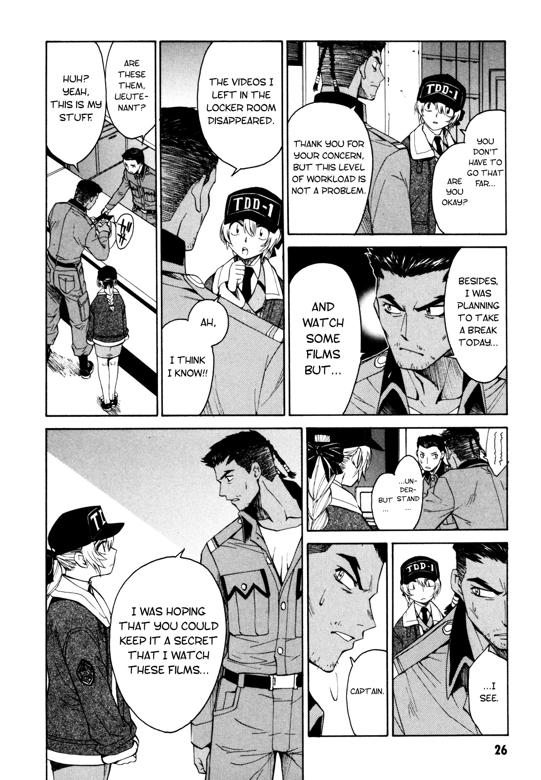 Full Metal Panic! Sigma - Vol.4 Chapter 13 : My Evenful Day As The Captain (Part 1)