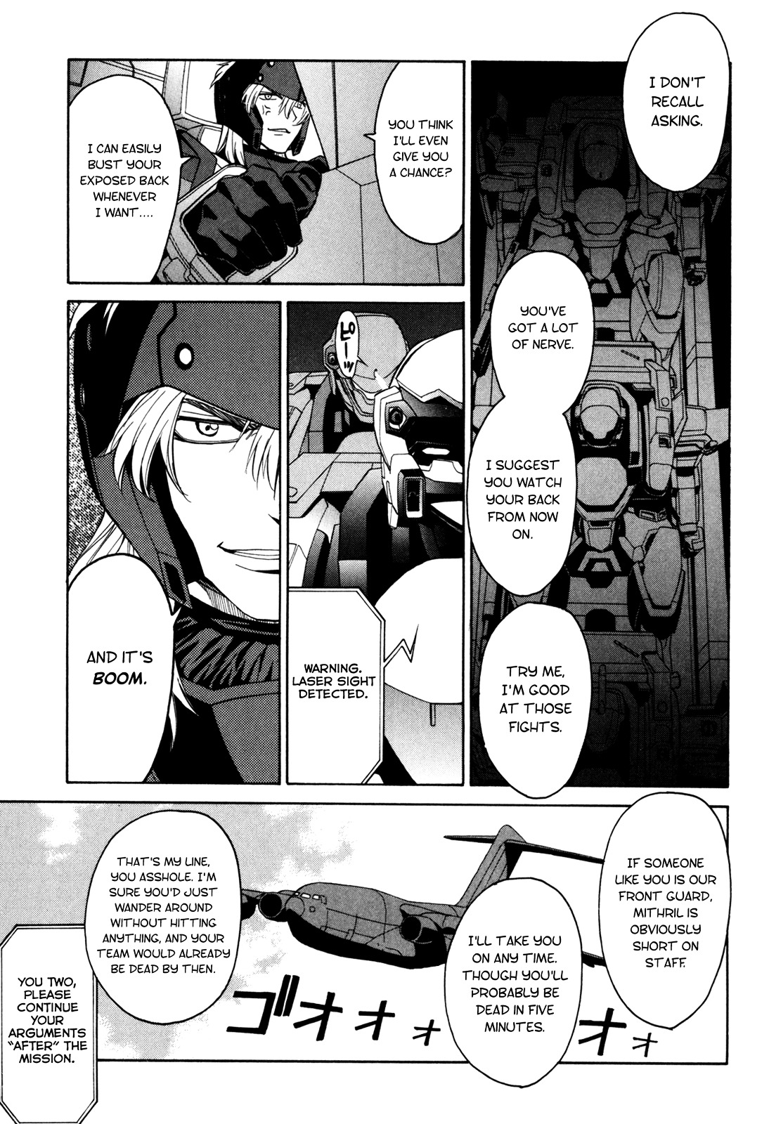 Full Metal Panic! Sigma - Vol.4 Chapter 15 : The Scene Just Before A Mission