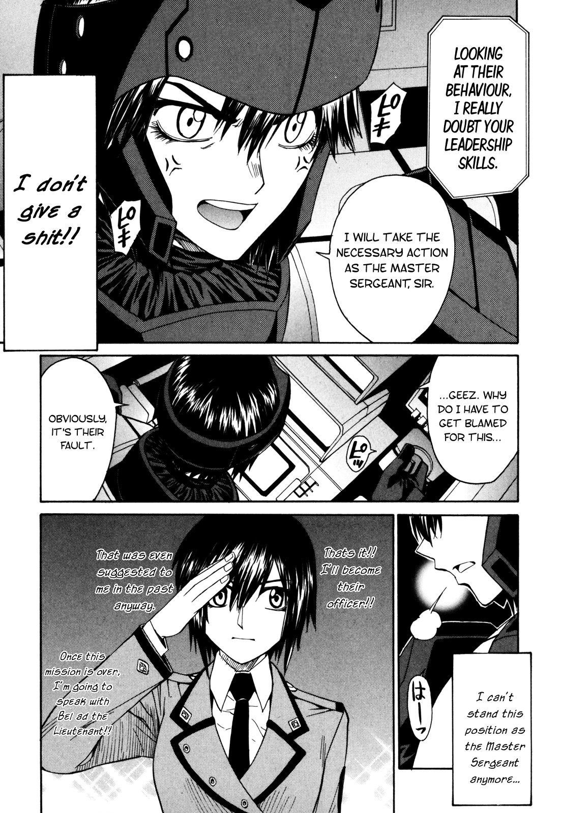 Full Metal Panic! Sigma - Vol.4 Chapter 15 : The Scene Just Before A Mission