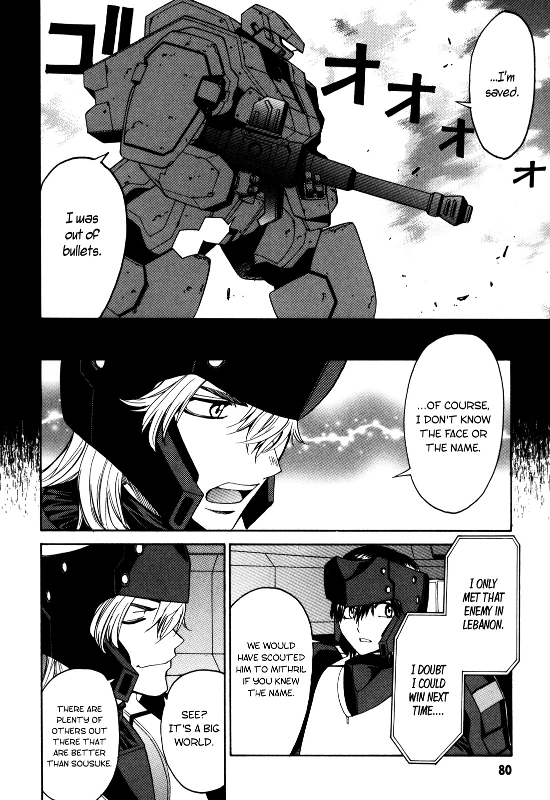 Full Metal Panic! Sigma - Vol.4 Chapter 15 : The Scene Just Before A Mission