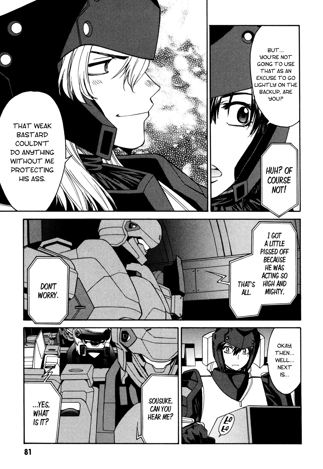 Full Metal Panic! Sigma - Vol.4 Chapter 15 : The Scene Just Before A Mission