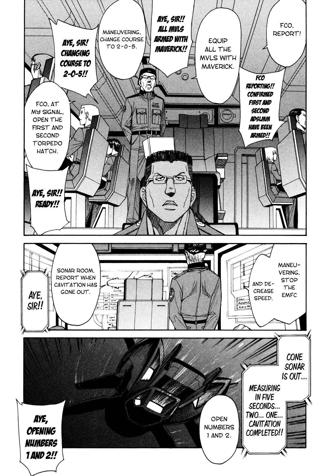 Full Metal Panic! Sigma - Vol.16 Chapter 67 : Relation Between 3 Submariners