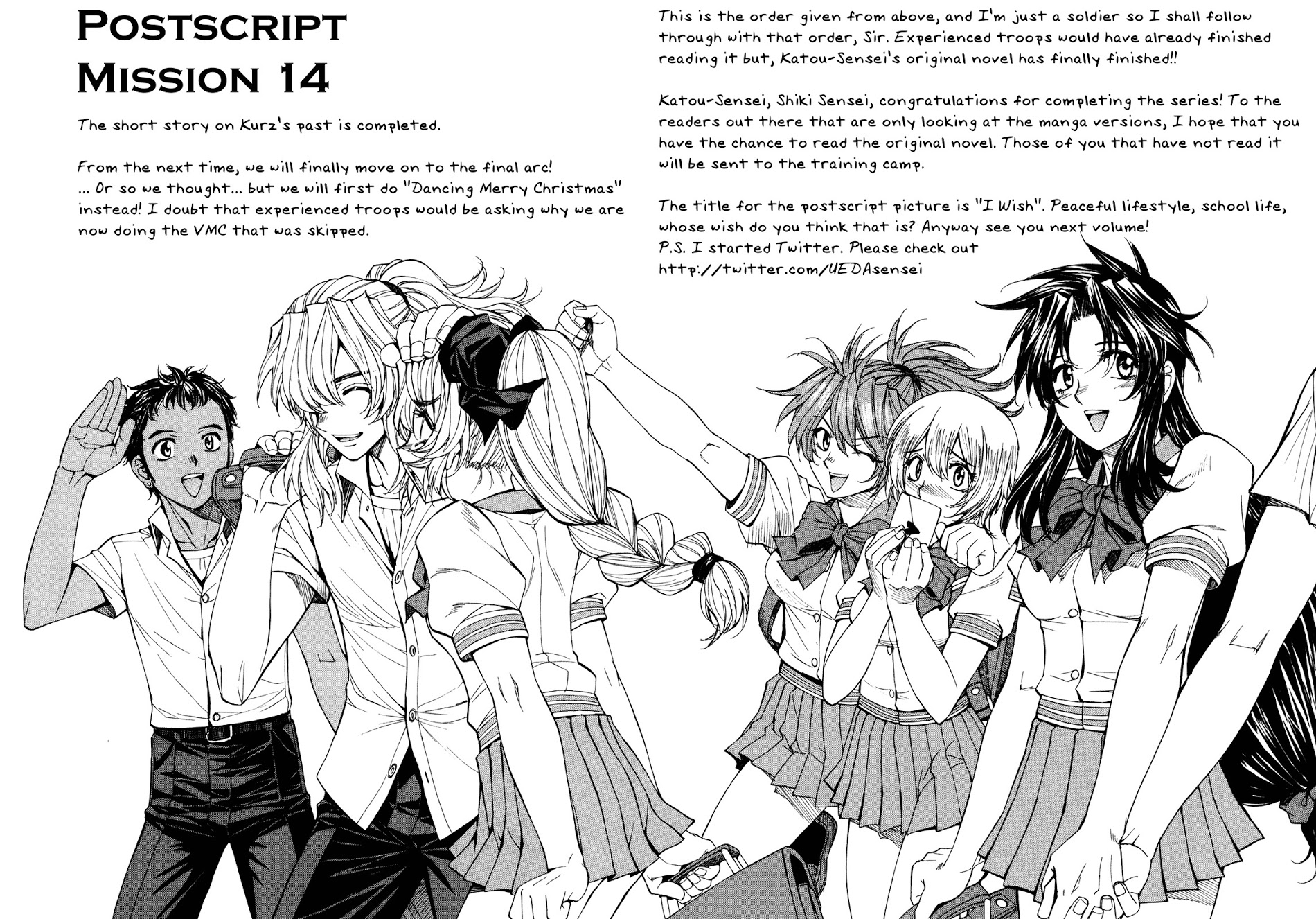 Full Metal Panic! Sigma - Vol.14 Chapter 60 : A Cat And A Kitten S Rock & Roll