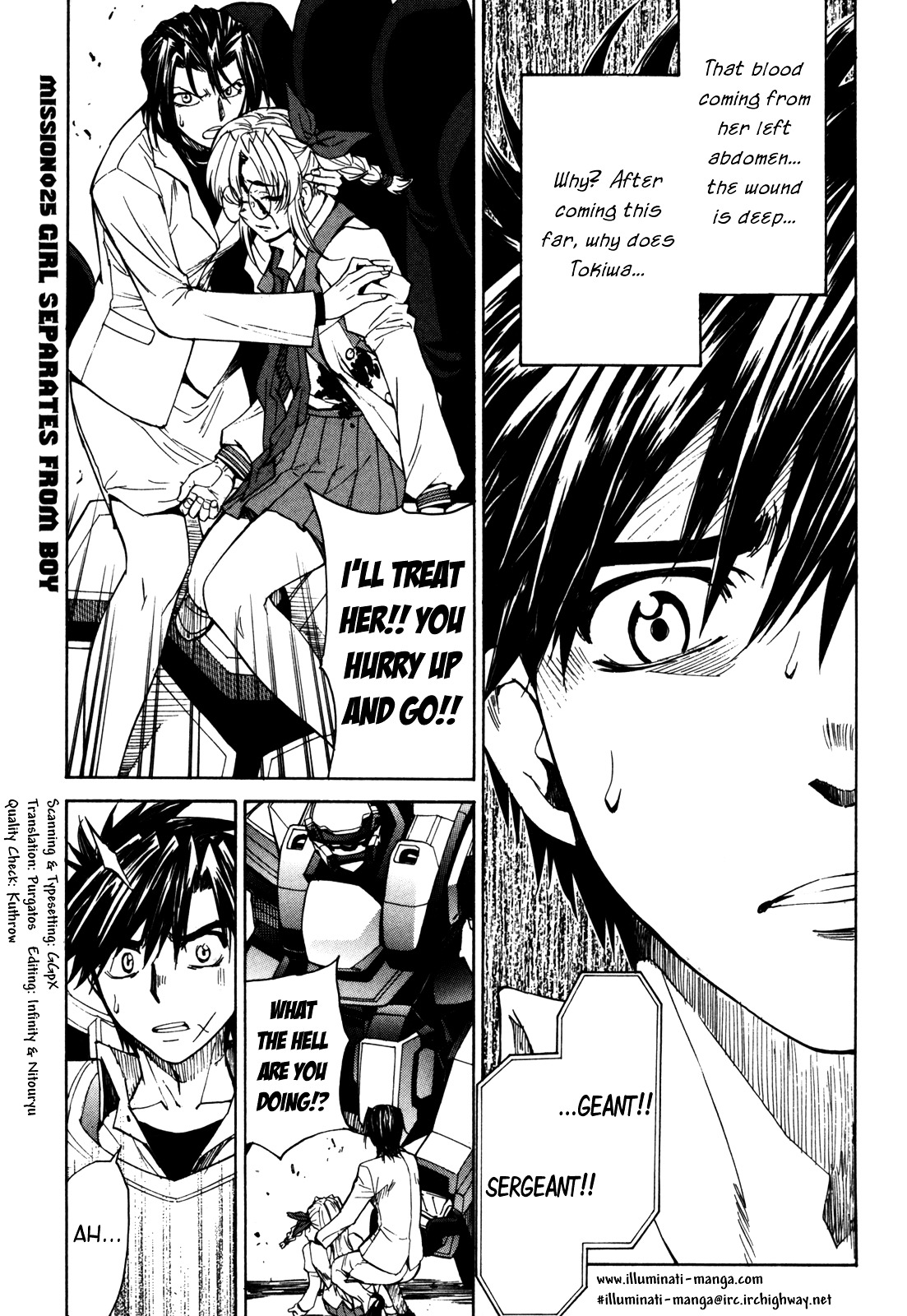 Full Metal Panic! Sigma - Vol.6 Chapter 25 : Girl Separates From Boy