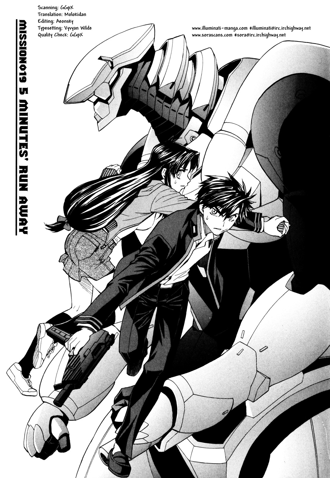 Full Metal Panic! Sigma - Vol.5 Chapter 19 : 5 Minutes  Run Way