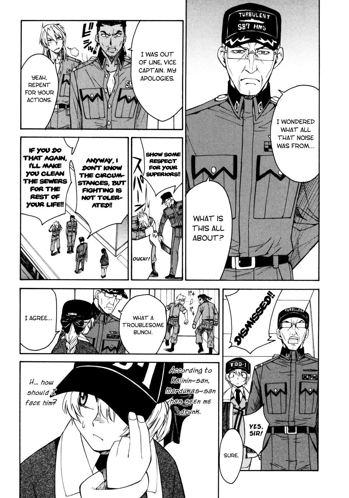 Full Metal Panic! Sigma - Vol.4 Chapter 14 : My Evenful Day As The Captain (Part 2)