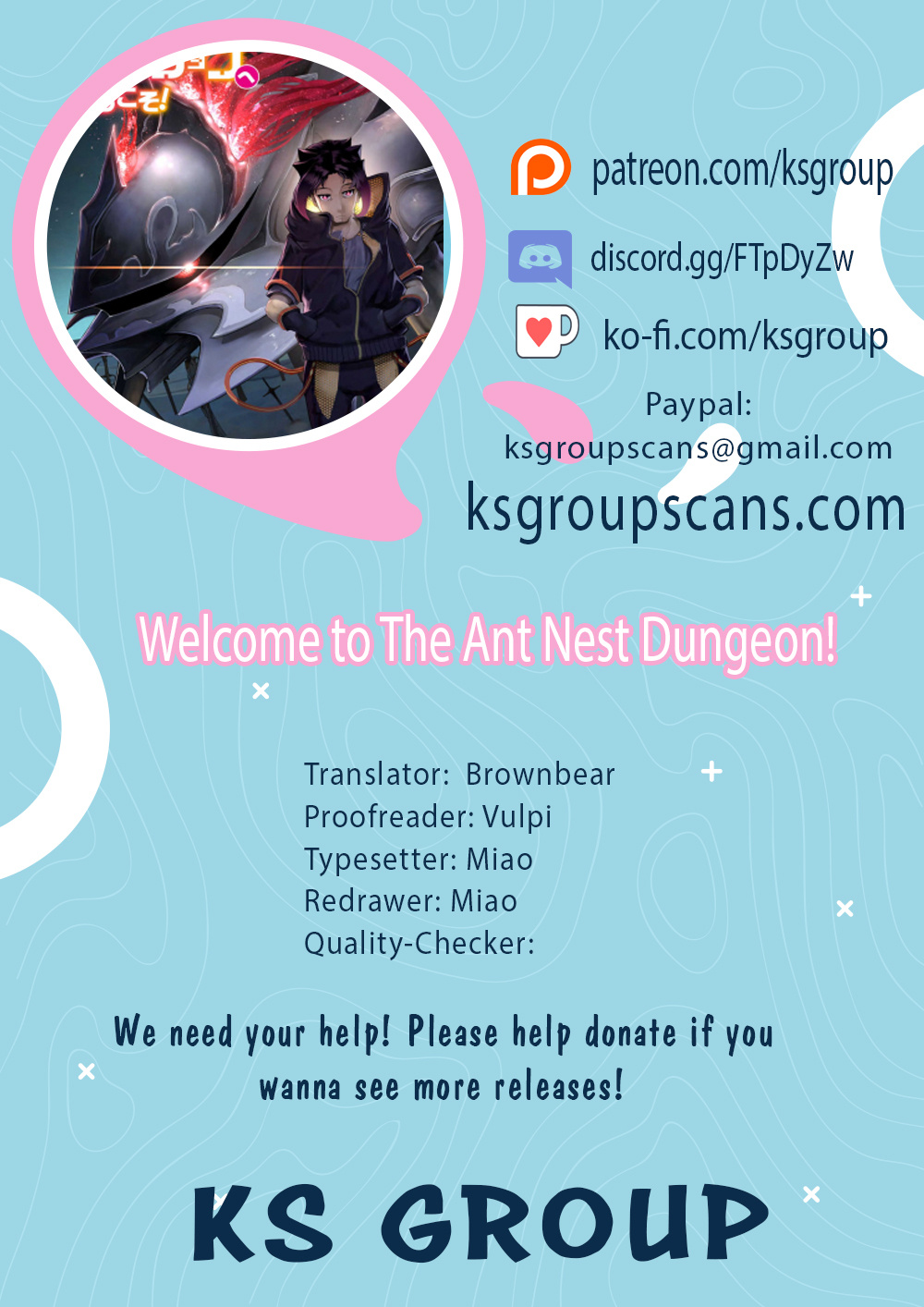 Ari No Su Dungeon E Youkoso! - Chapter 1: The Dungeon And The Intruder