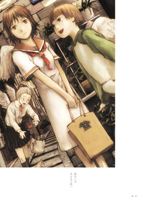 Haibane Renmei - Guri No Machi, Haibane No Niwade. - Vol.1.2 Chapter 0