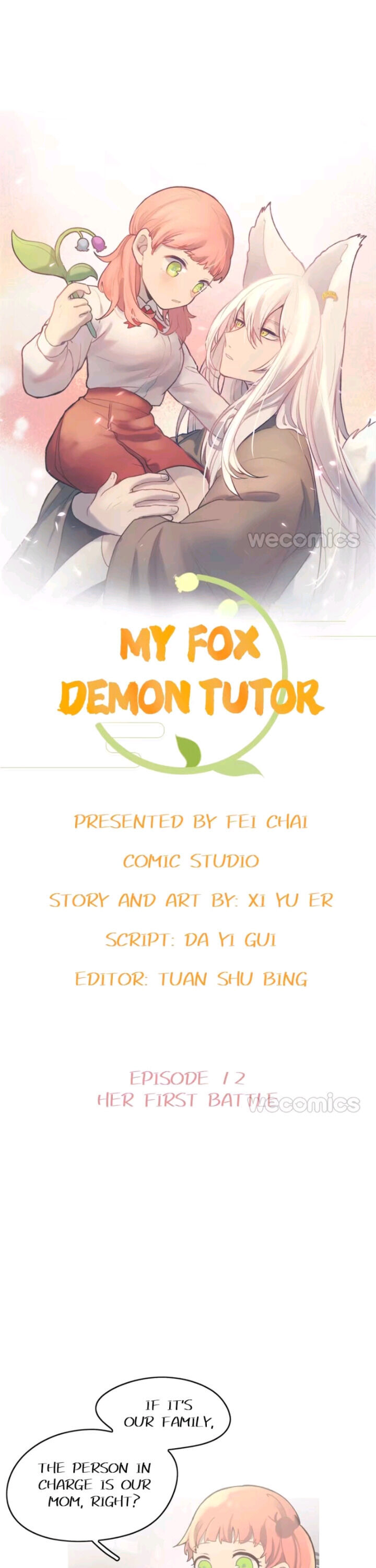 My Fox Demon Tutor - Chapter 12