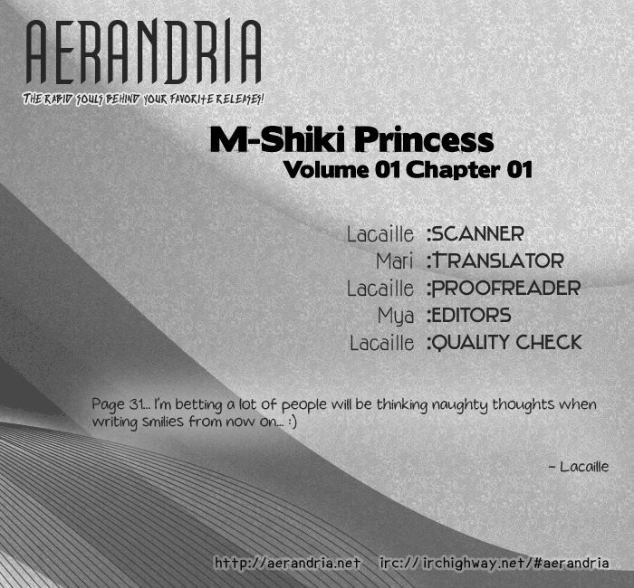 M-Shiki Princess - Vol.1 Chapter 1 : Read Online